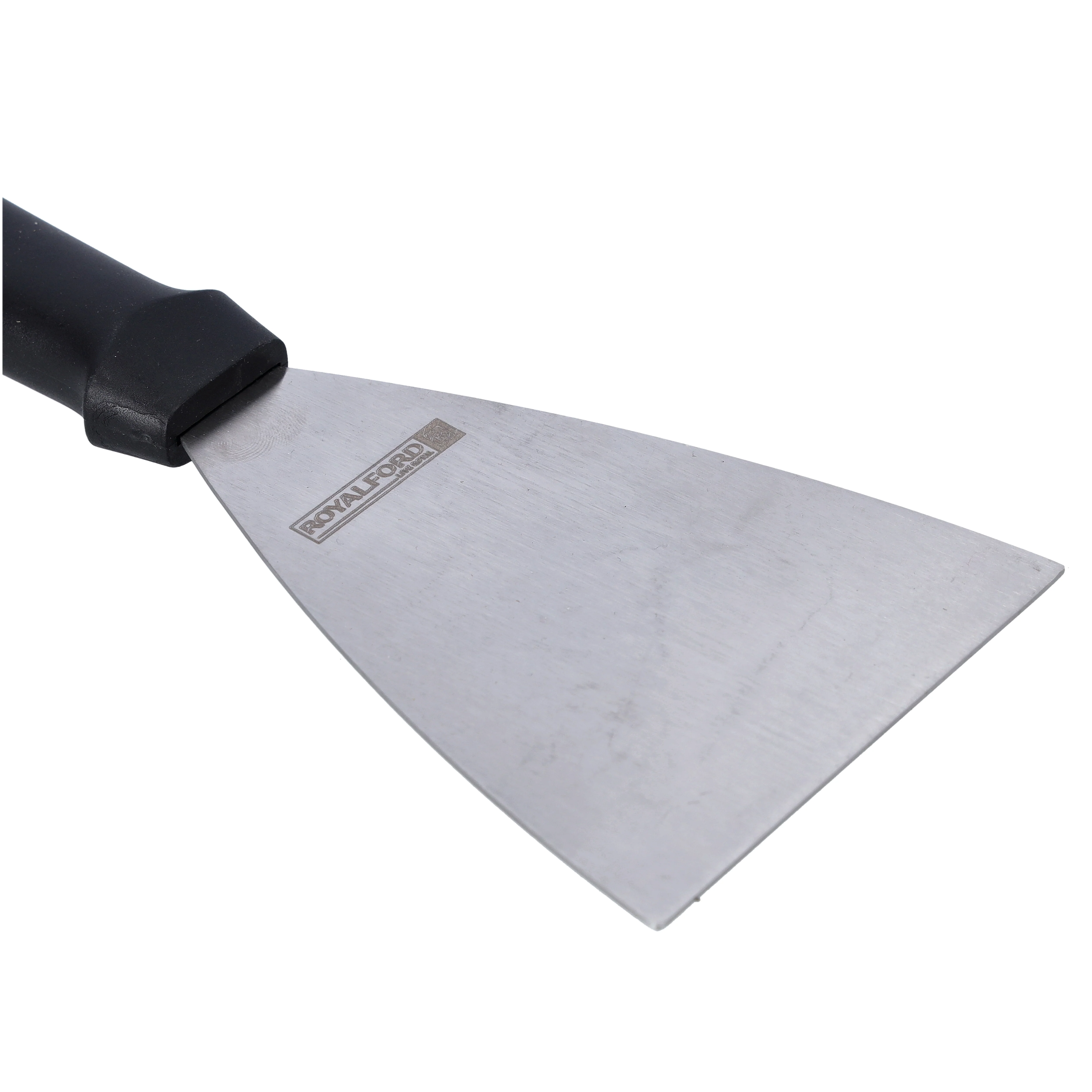 Royalford RF8740 Stainless Steel Kitchen Scraper | Ergonomic Handle Heavy Duty Food & Surface Scraper for Cookware Cleaning | Dough Handling & Daily Kitchen Use - Image 4