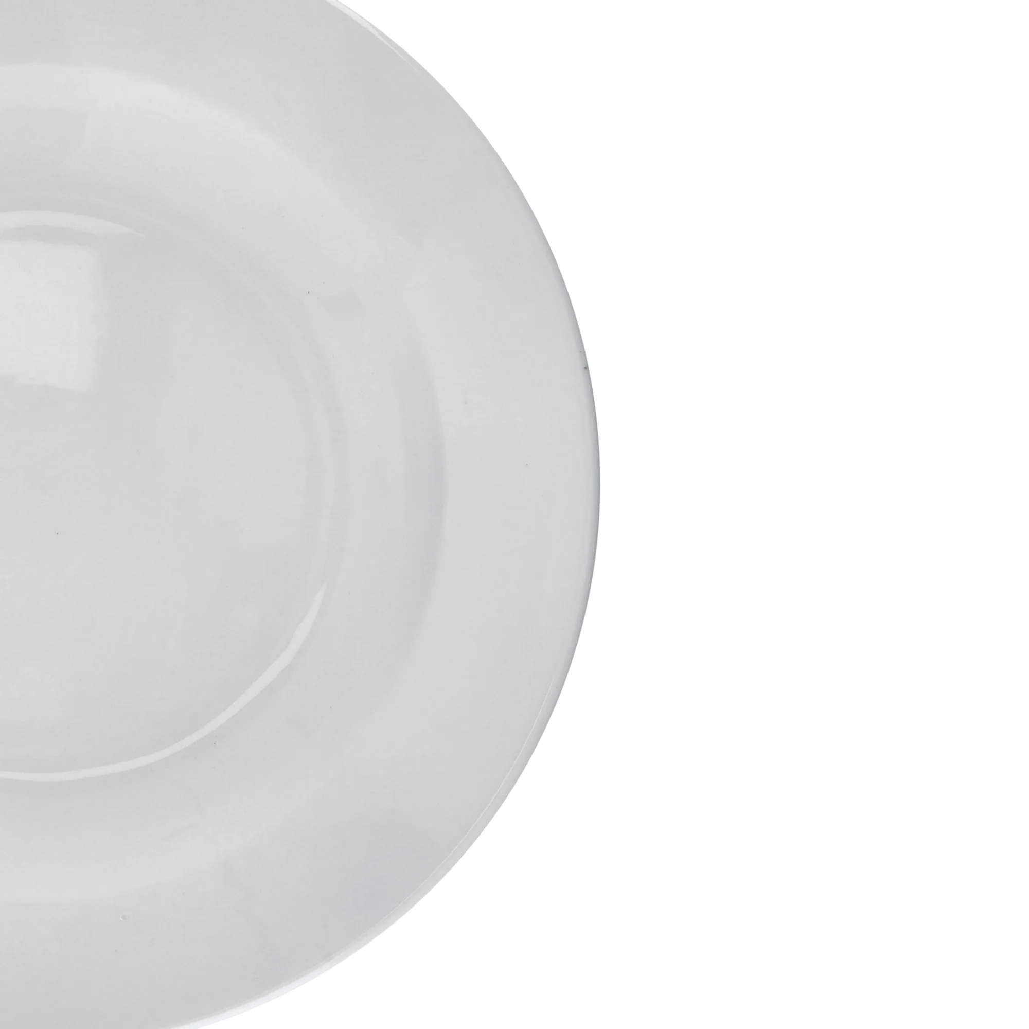 Royalford RF8761 8 Inch Porcelain Round Deep Plate | Classic White Deep Plate for Curries, Pasta, Rice Dishes, Noodles & Daily Dining Use at Home or Restaurants - Image 5