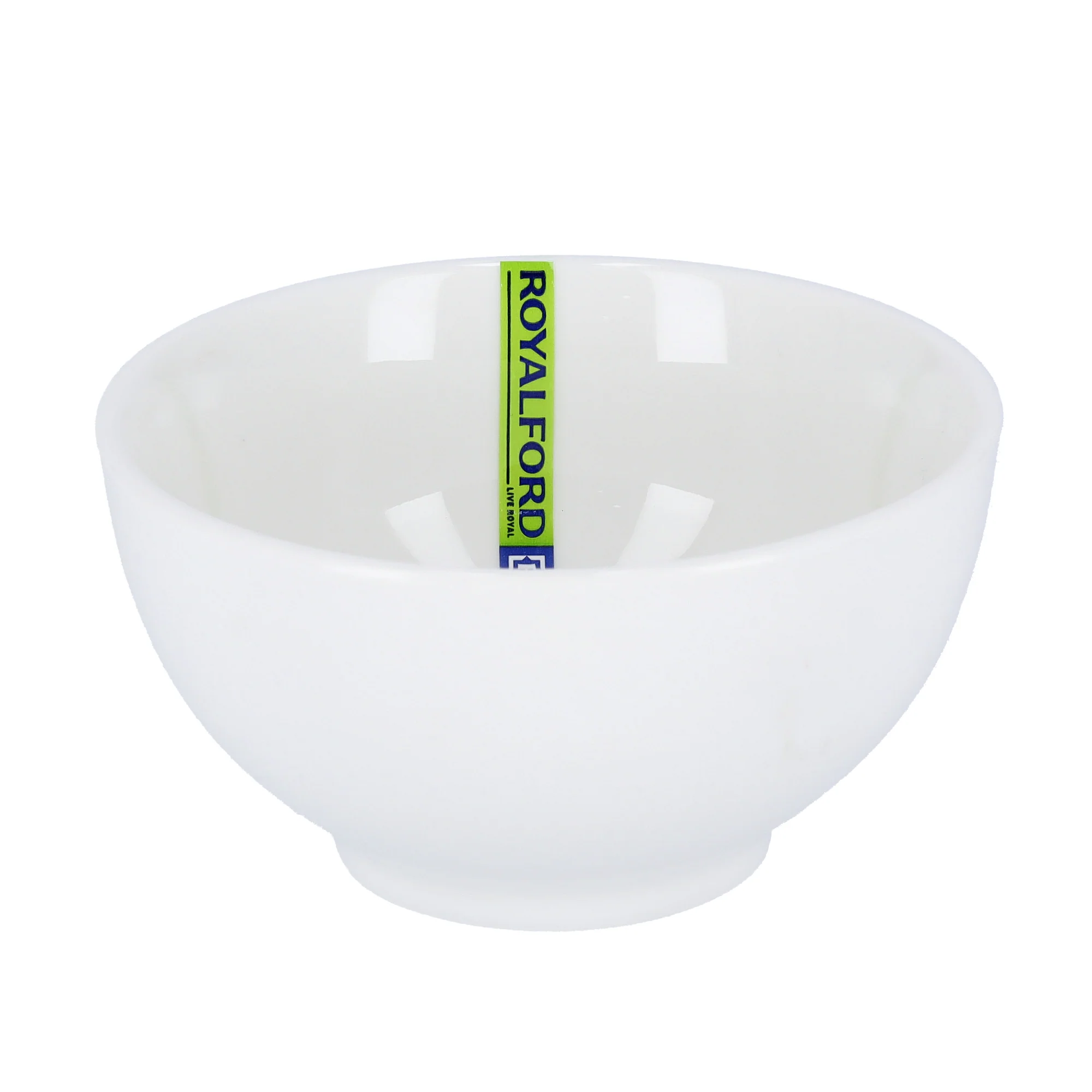 Royalford RF8764 4.5 Inch Porcelain Bowl | Classic White Serving Bowl for Snacks, Desserts, Condiments, Sauces & Daily Dining Use at Home, Hotels or Restaurants - Image 3