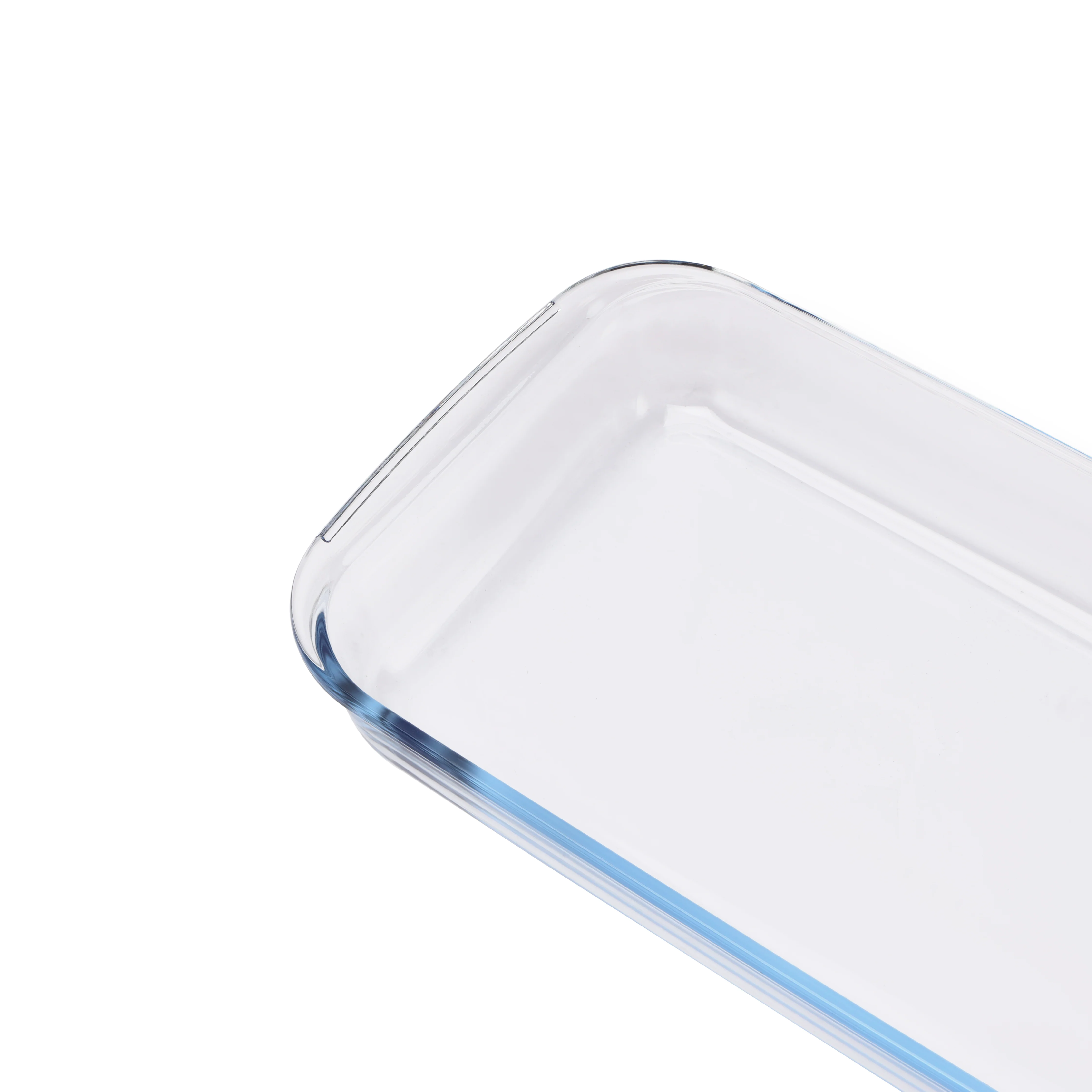 Royalford RF8802 Borosilicate Glass Baking Tray Set | 3PCS Rectangular Bakeware | Oven Safe | Durable Microwave, Freezer and  Dishwasher Safe Cooking Serving Trays - Image 4