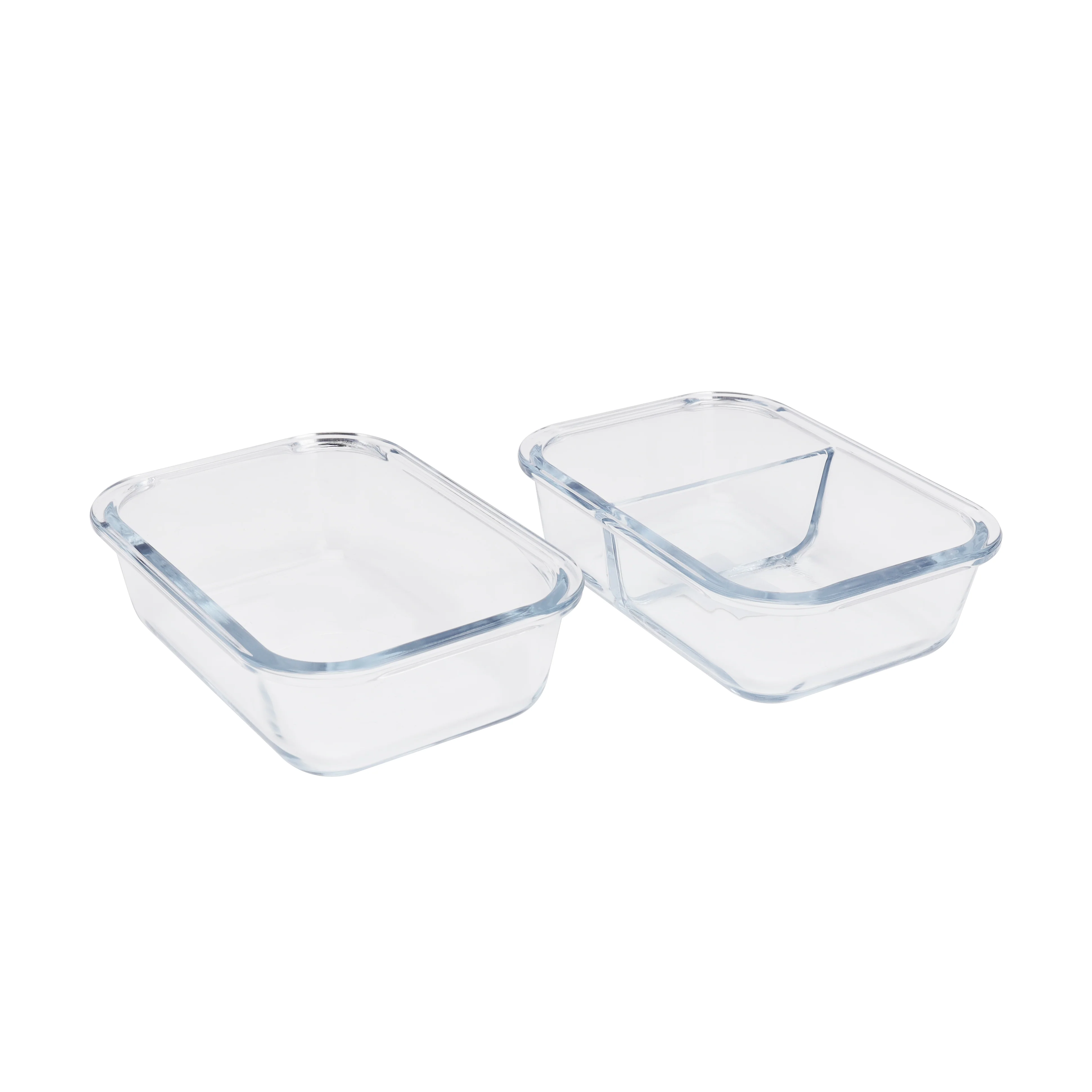 Royalford RF8814 Airtight Borosilicate Glass Container Set |  2PCS 600ml Oven Safe up to 400°C |  Microwave, Freezer & Dishwasher Safe |  Leakproof Eco Friendly Design - Image 3