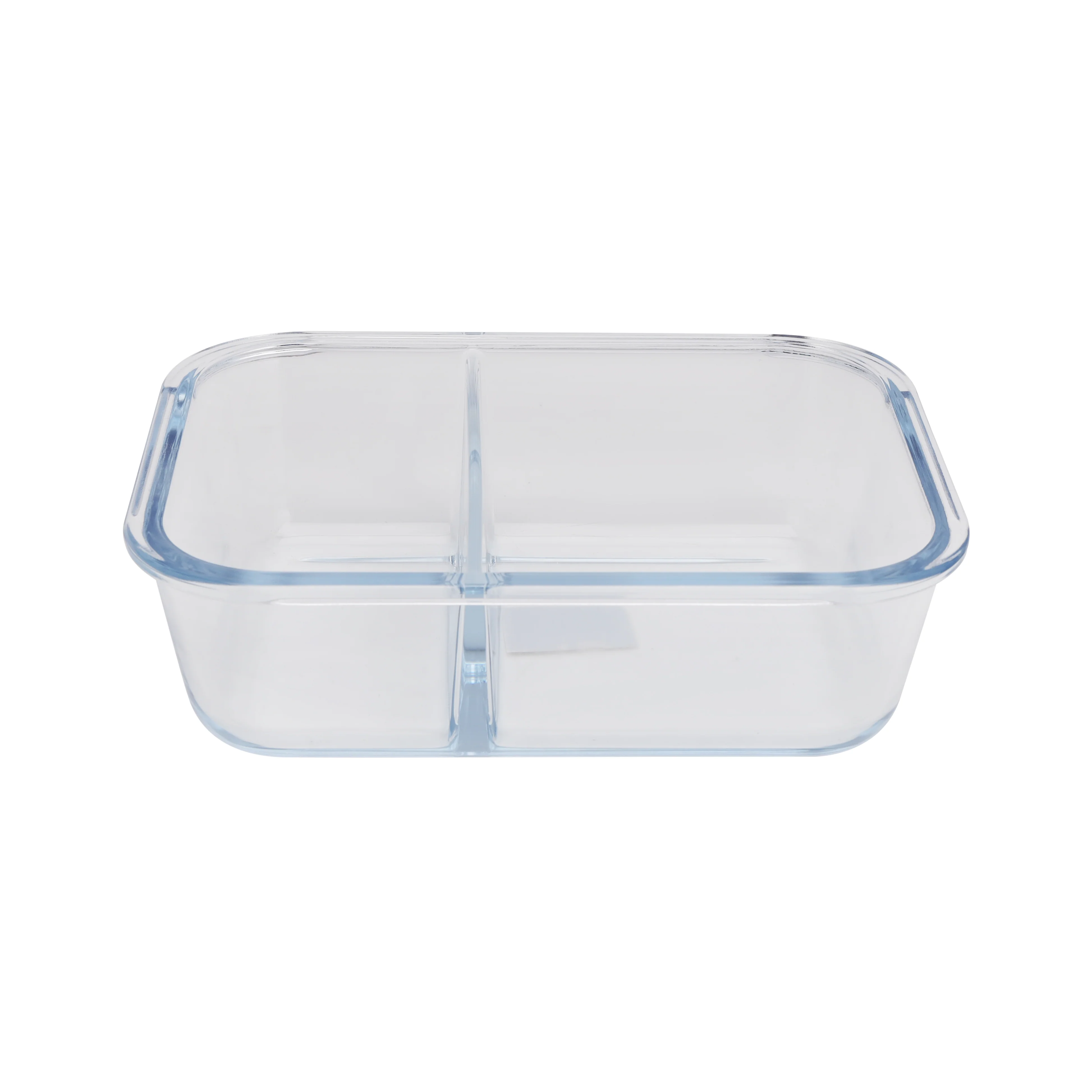 Royalford RF8817 1500ml Borosilicate Glass Airtight Container| Dual Partition| Leak-Proof Food Storage Box| Oven-Safe Meal Prep Glass Jar| Durable & Freshness Lock - Image 6