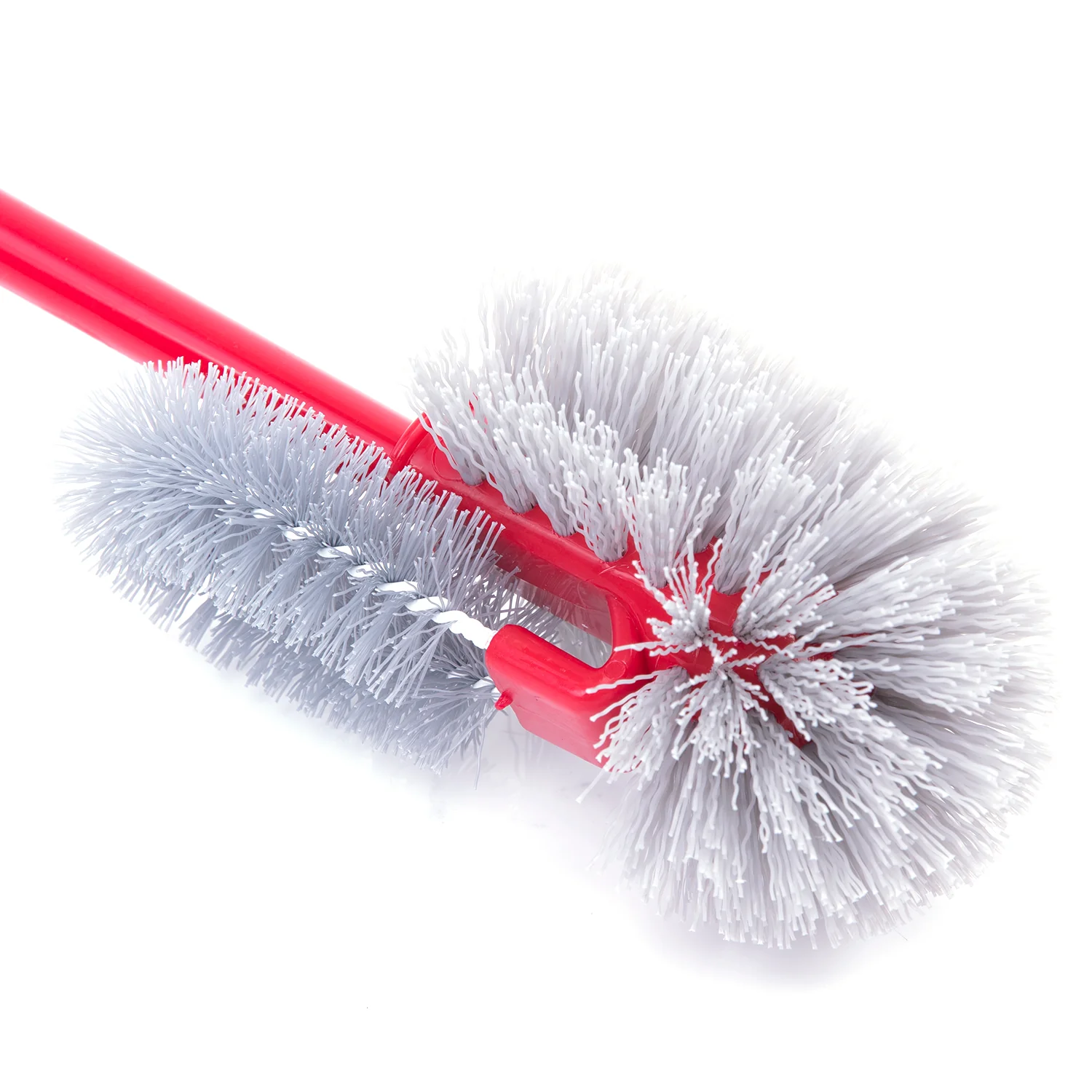 Royalford RF8834 One Click Series Toilet Brush | Holder Easy Clean Durable Bathroom Cleaning Brush | Ergonomic Handle Strong Bristles Hygienic Stand for Daily Toilet Use - Image 5