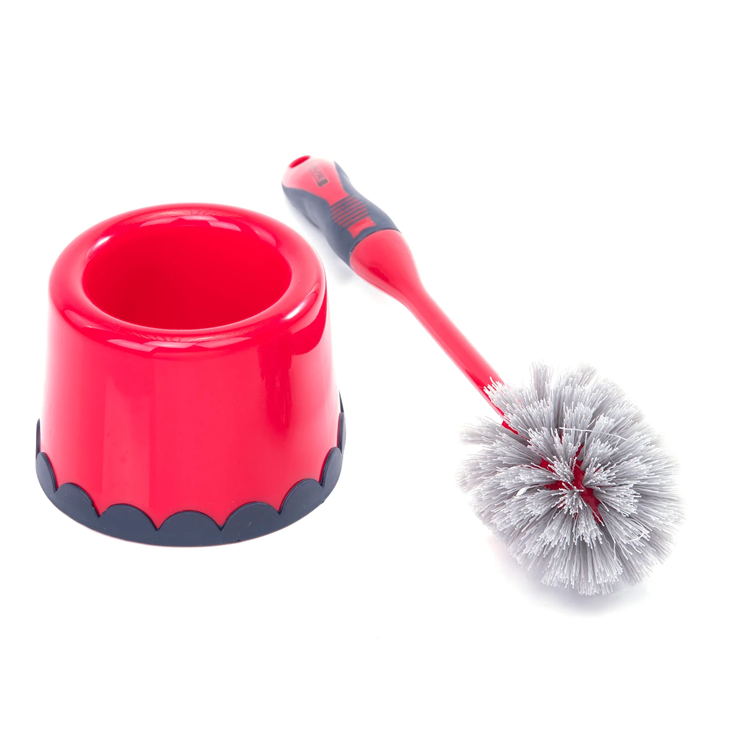 Royalford RF8835 Toilet Brush | One Click Series Easy Clean Toilet Brush | Comfortable Handle for Clearing Clogged Toilets and Drains for Home and Office Bathroom Use - Image 3