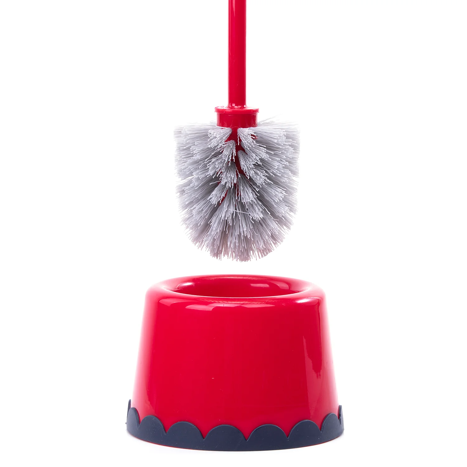 Royalford RF8835 Toilet Brush | One Click Series Easy Clean Toilet Brush | Comfortable Handle for Clearing Clogged Toilets and Drains for Home and Office Bathroom Use - Image 4