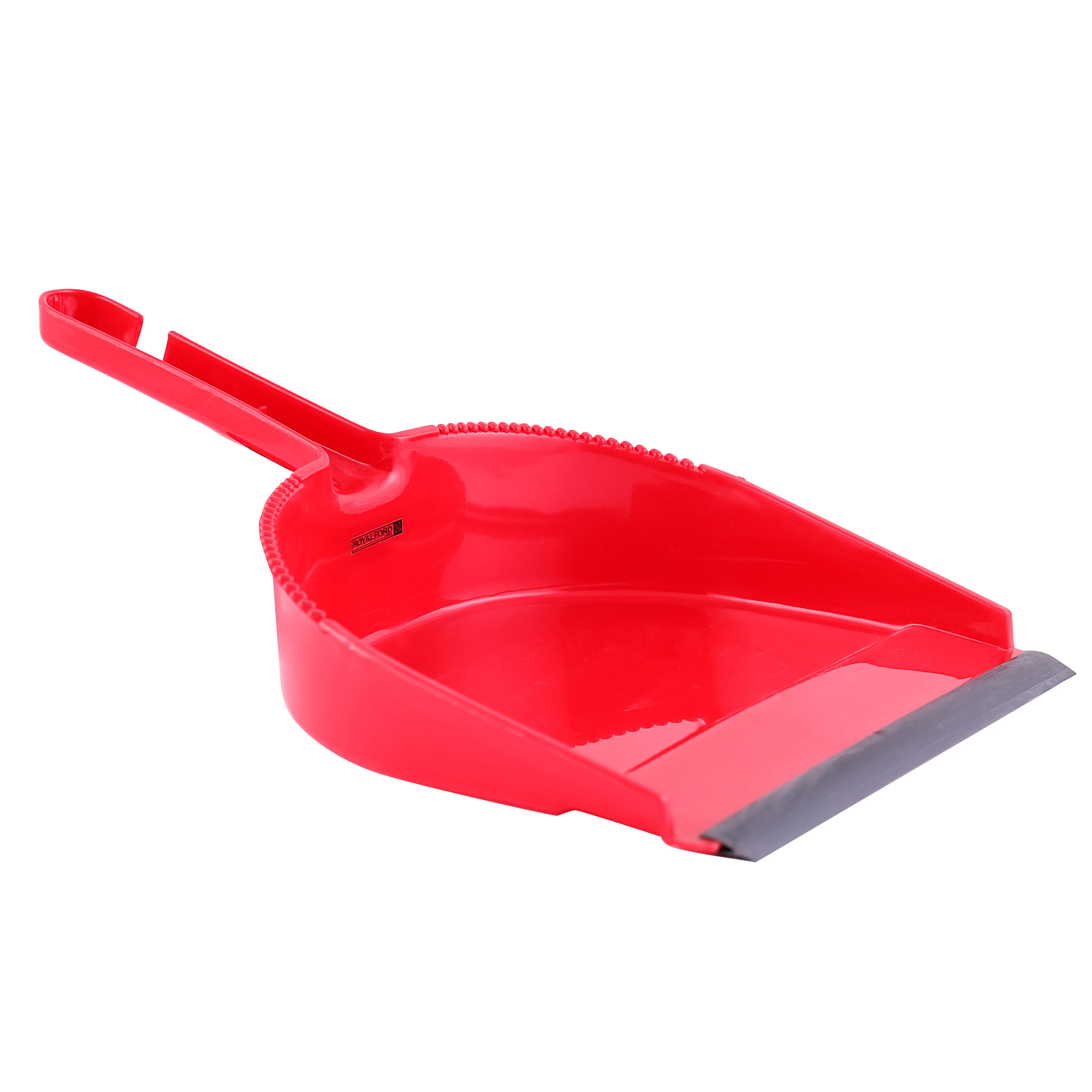 Royalford RF8838 Dust Pan | One Click Series Cleaning Dustpan with Rubber Tip and Comfortable Handle | Lightweight| Perfect for Easy Floor Cleaning at Home & Office Use - Image 3