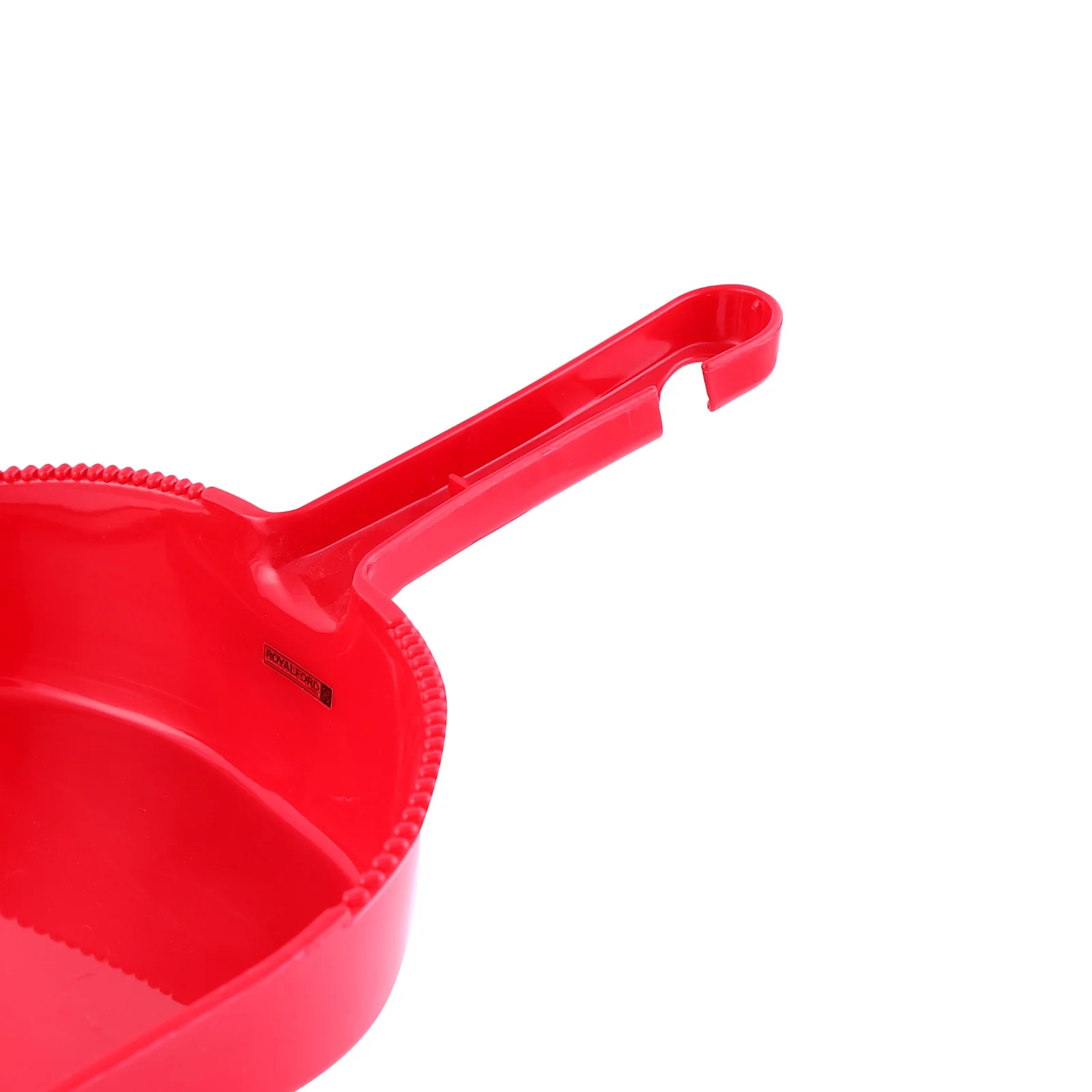 Royalford RF8838 Dust Pan | One Click Series Cleaning Dustpan with Rubber Tip and Comfortable Handle | Lightweight| Perfect for Easy Floor Cleaning at Home & Office Use - Image 4