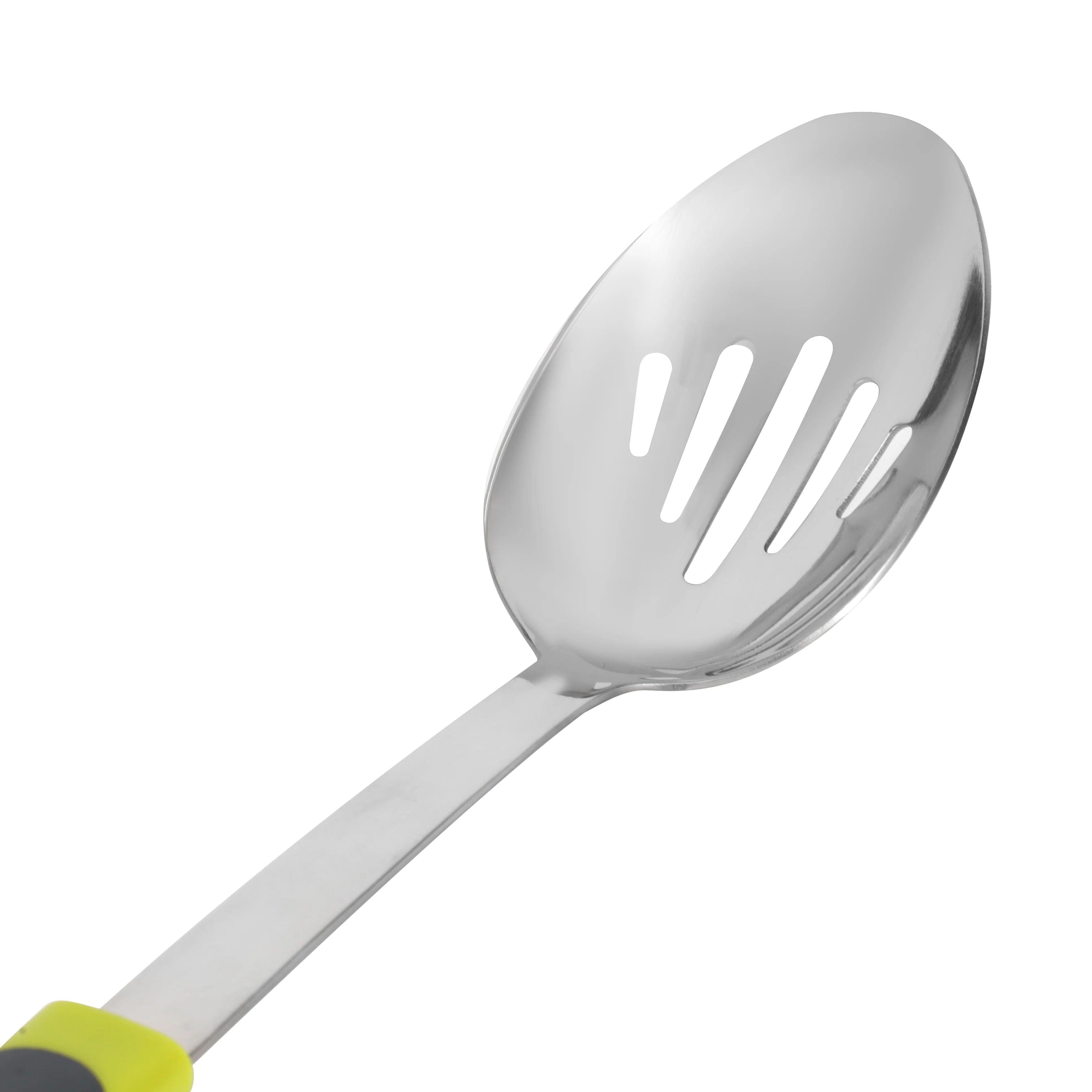 Royalford RF8912 Stainless Steel Slotted Spoon | Ergonomic ABS Handle | Durable Dishwasher Safe Cooking Spoon for Frying, Draining, Serving and Everyday Kitchen Use - Image 3