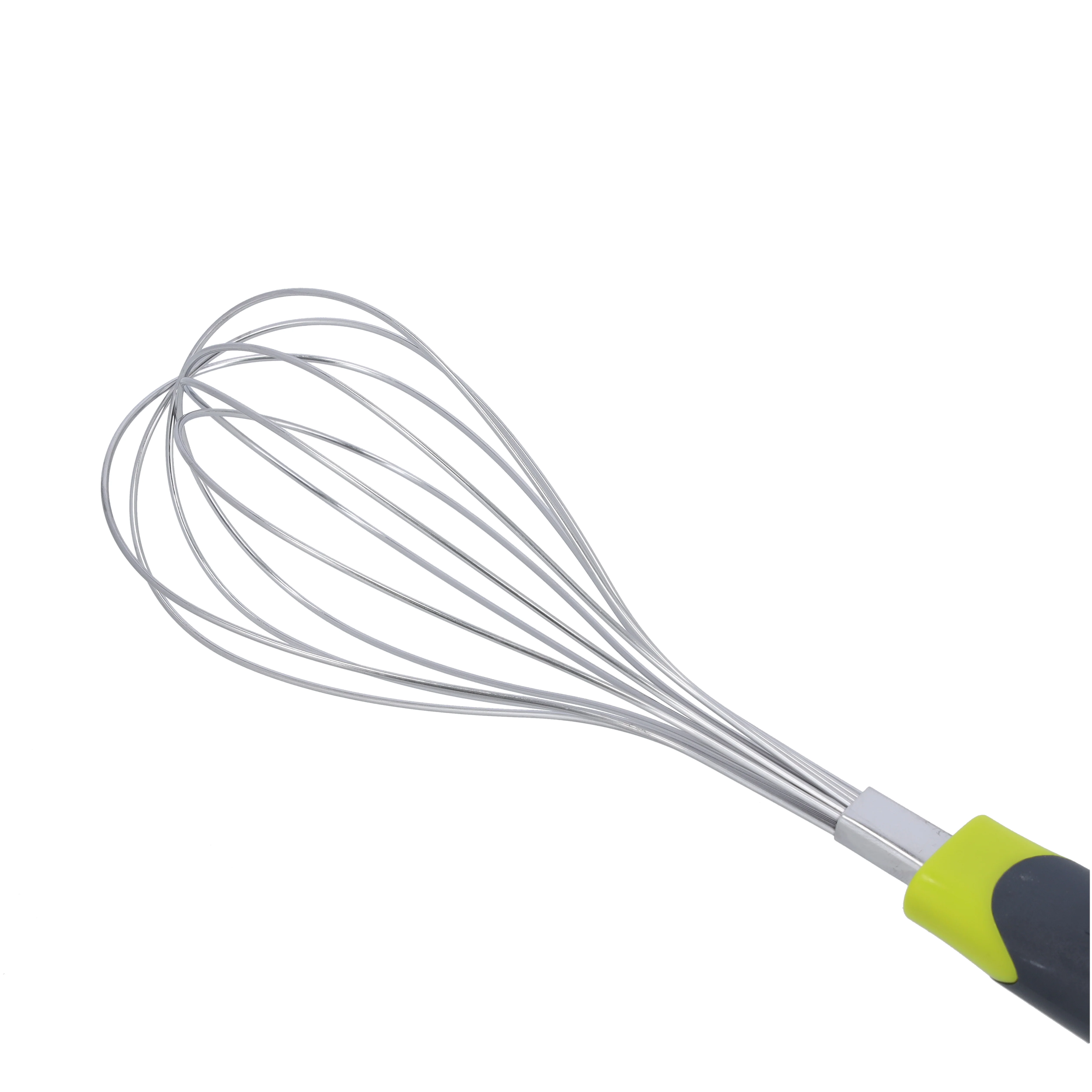 Royalford RF8918 Stainless Steel Whisk | Ergonomic ABS Handle| Durable Rust Resistant Wires | Non Slip Grip | Easy Manual Mixing & Beating Tool for Eggs, Batter Etc - Image 3