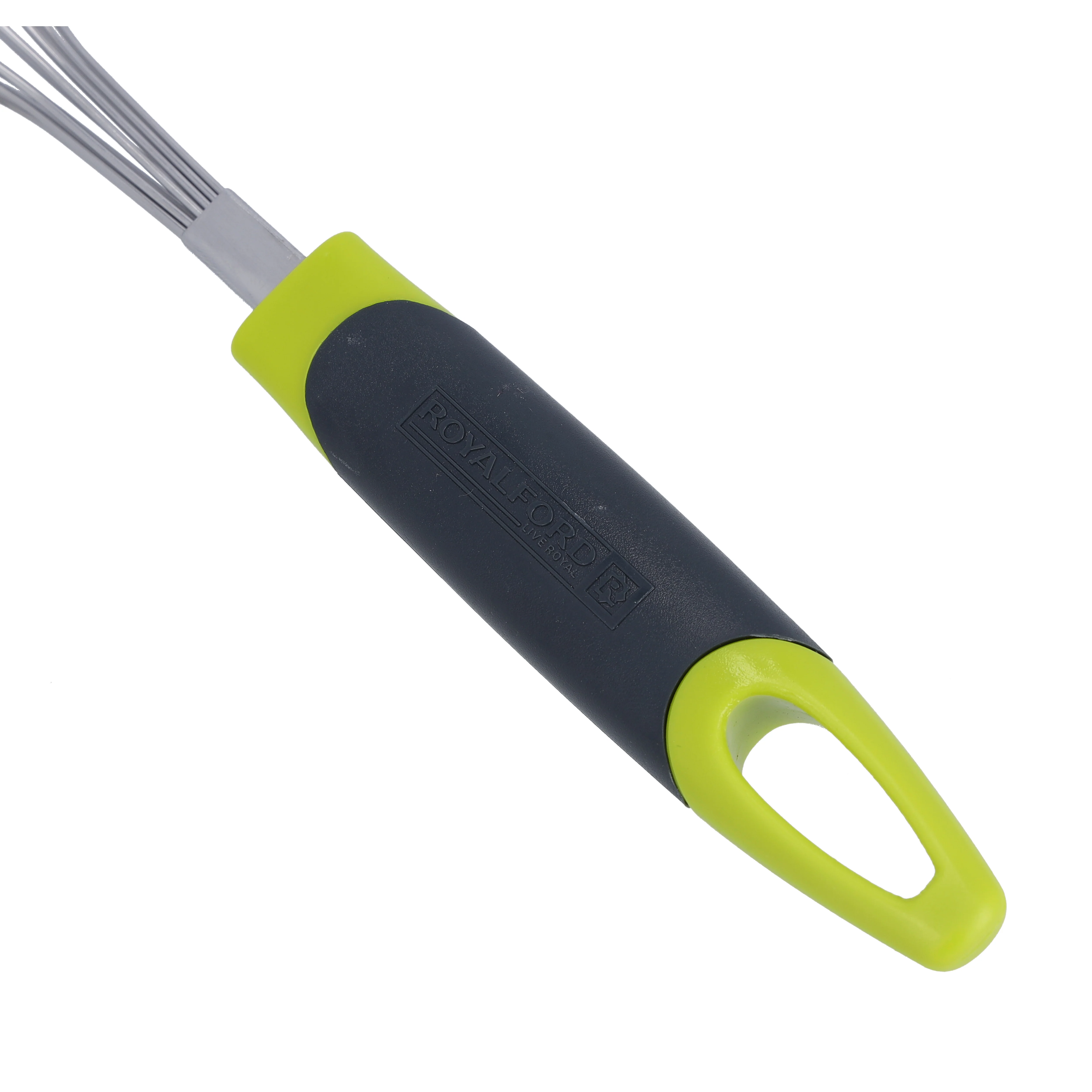 Royalford RF8918 Stainless Steel Whisk | Ergonomic ABS Handle| Durable Rust Resistant Wires | Non Slip Grip | Easy Manual Mixing & Beating Tool for Eggs, Batter Etc - Image 4