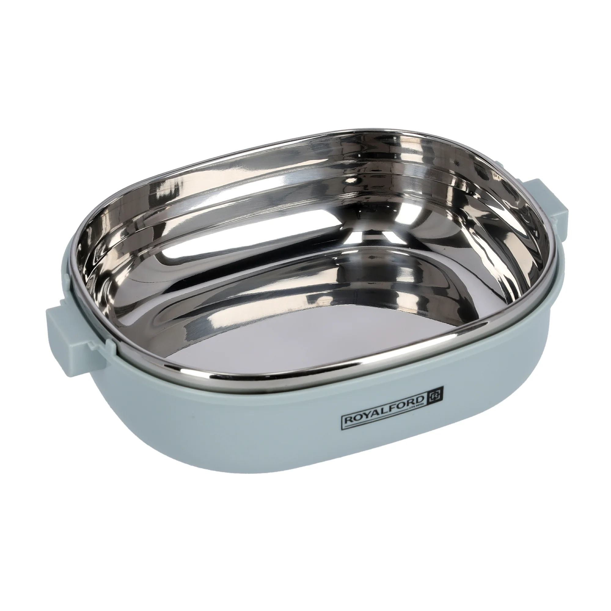 Royalford RF9268 Single Layer Lunch Box 900ml | Vacuum Insulated Stainless Steel Container | Leak Proof Easy Lock System | Perfect for Office, School, Travel & Daily Use - Image 5