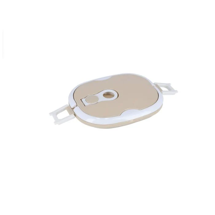 Royalford RF9269 Two-Layer Rectangular Lunch Box 1800ML| Stainless Steel Inner| Leak-Proof Easy Lock System| Vacuum Sealing & Portable Handle for Office, School & Travel - Image 6