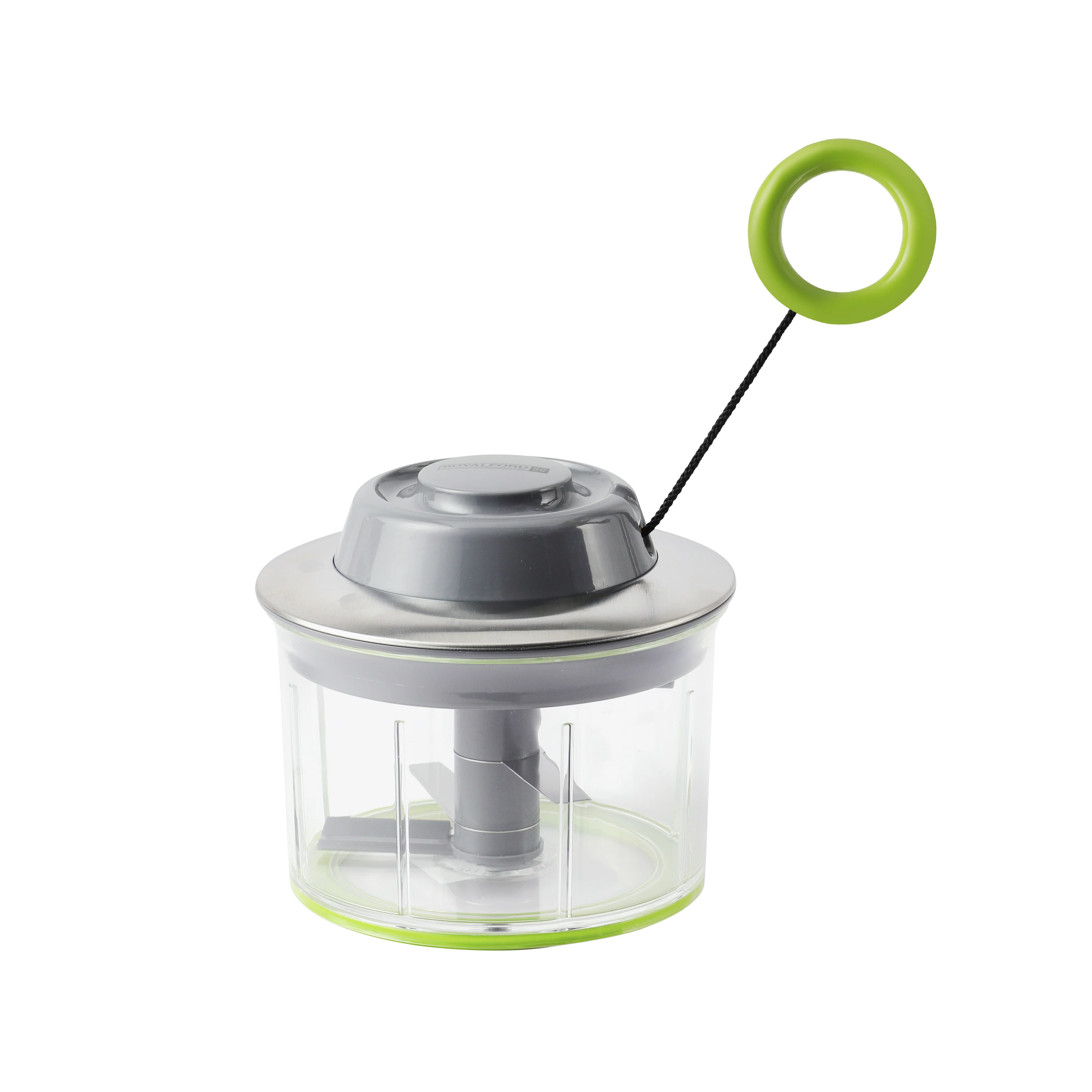Royalford RF9310 Quick Chopper | Fast & Hassle-Free Food Preparation Tool | Vegetable & Fruit Chopping with Strong Stainless Steel Blades and Safe Compact Design - Image 4