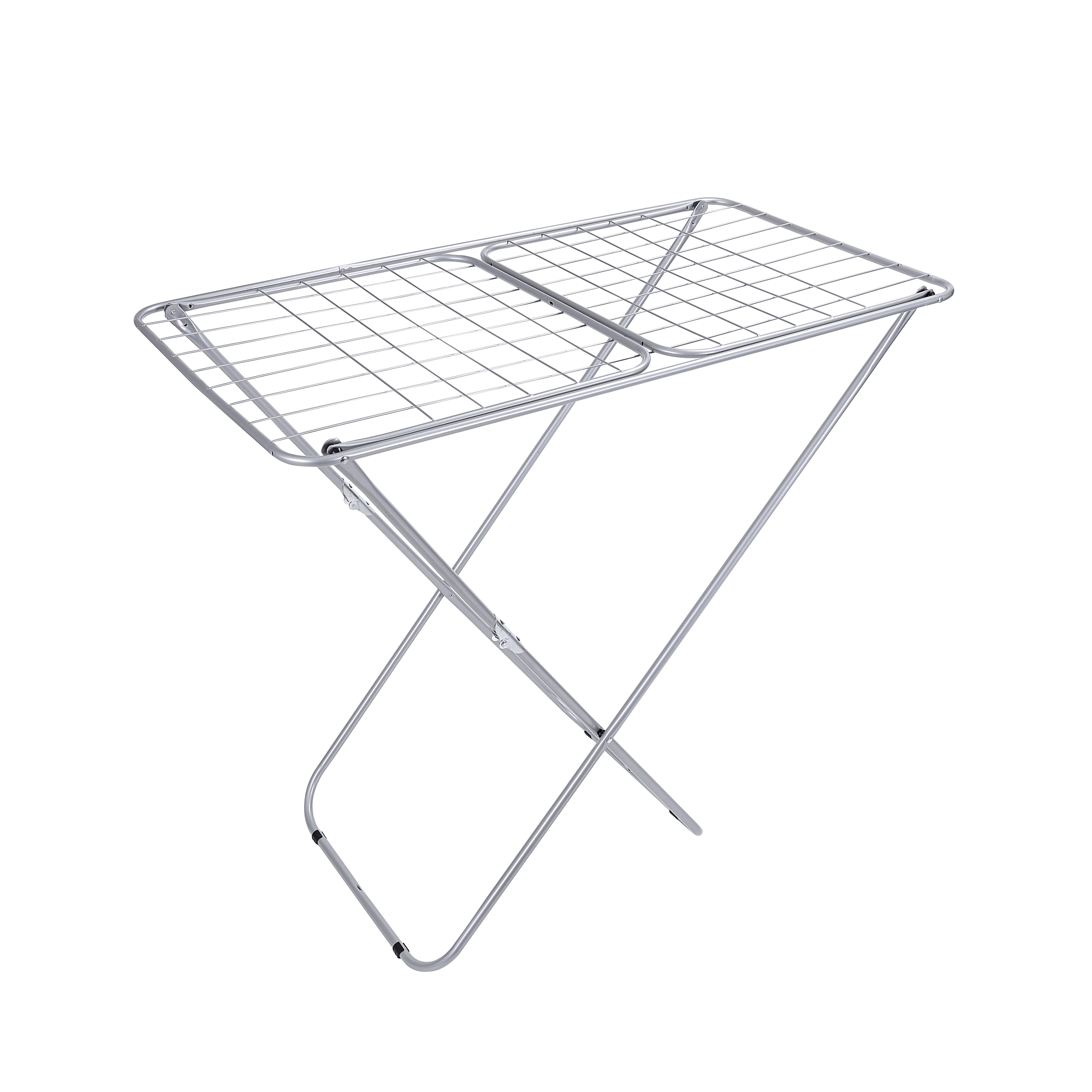 Royalford RF9342 Honest Cloth Dryer | Large Foldable Steel Clothes Drying Rack | Silver Powder Coating| Heavy-Duty Wire Construction & Space-Saving Design for Home Use - Image 3