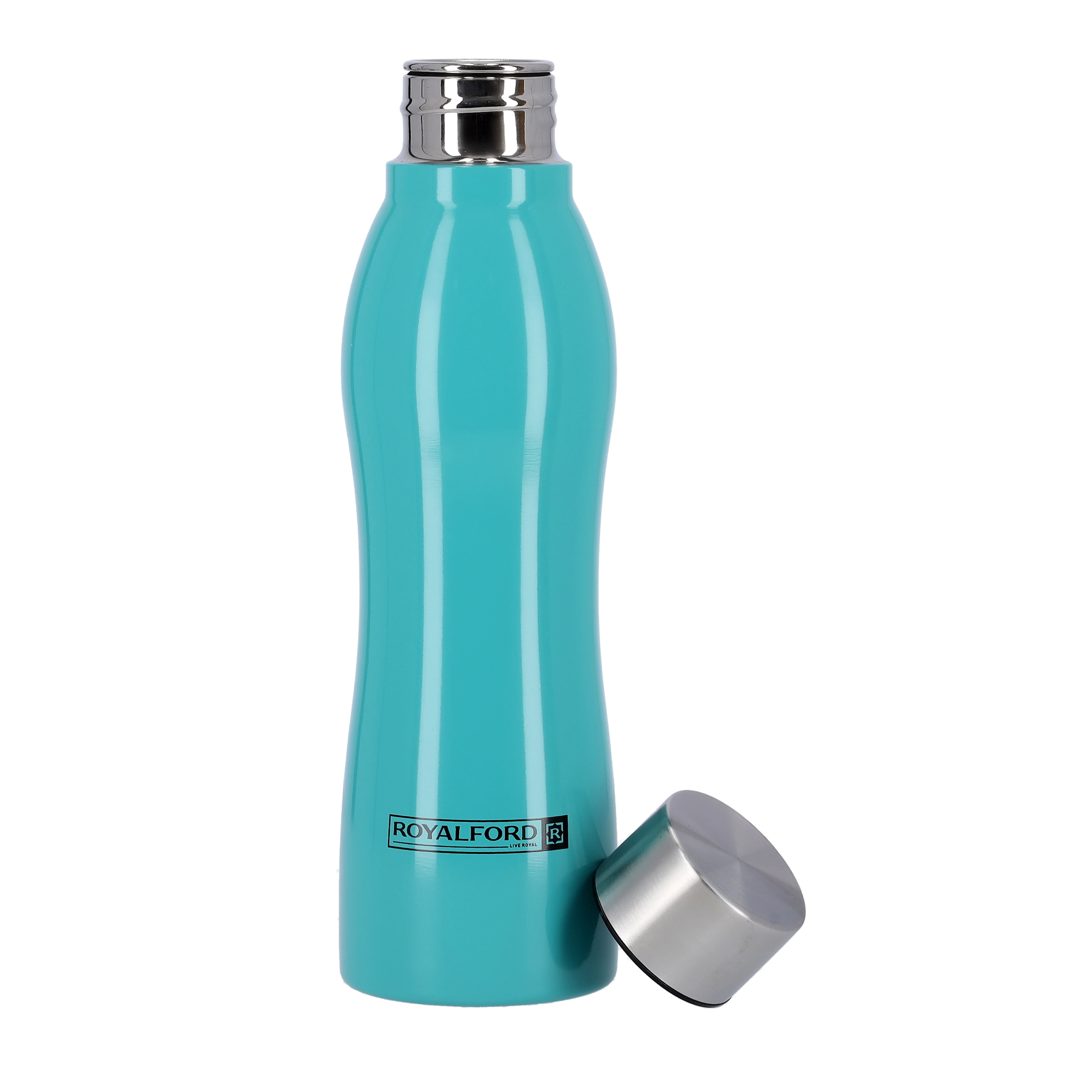 Royalford RF9362BL Stainless Steel Sport Bottle | 750ml | Leak Resistant Reusable Water Bottle for Gym, Office, Travel, Outdoor Sports & Daily Hydration  Lifestyle Use - Image 2