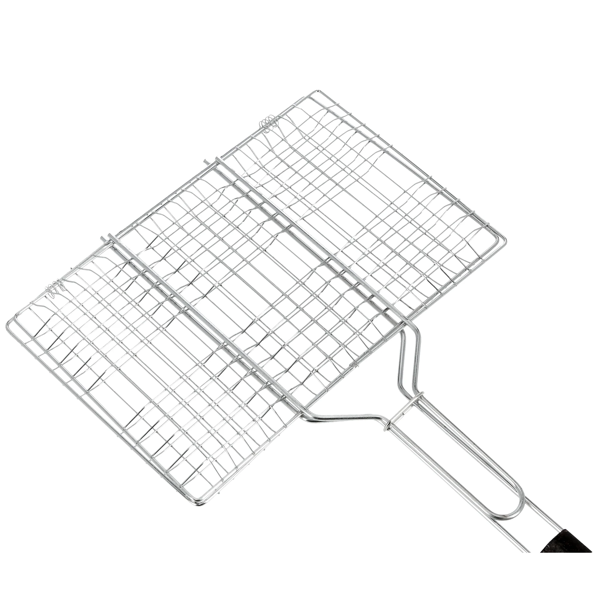 Royalford RF9394 Barbecue | Grill 33×23cm Size | Durable Metal BBQ Grill Basket | Heat Resistant Wooden Handle | Perfect for Outdoor BBQ Grilling, Fish, Meat & Vegetables - Image 4