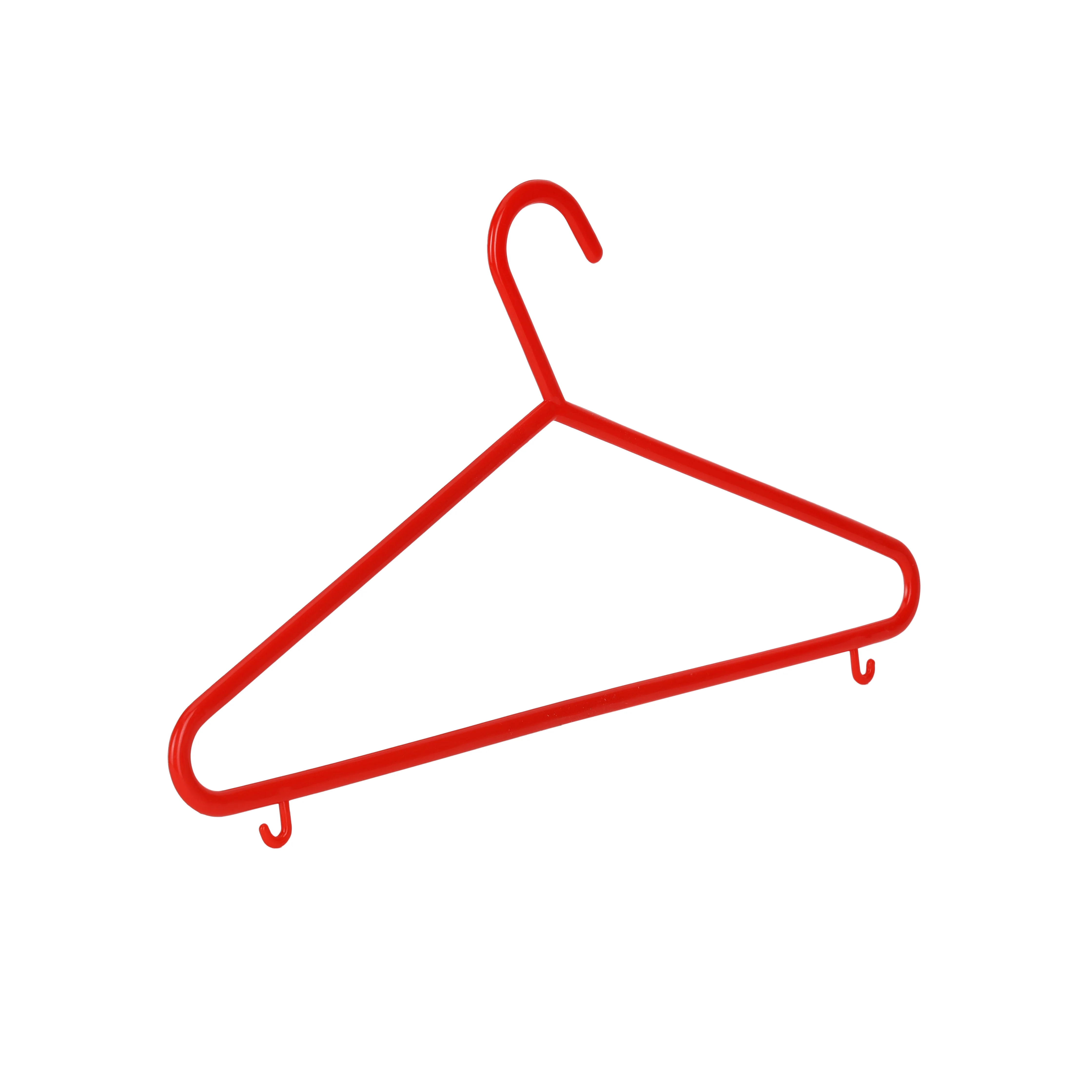 Royalford RF9436 Plastic Cloth Hanger Set of 5 | High Quality Durable Clothes Hangers | Strong Hook Smooth Finish | Perfect for Wardrobe Home Organization Storage - Image 4