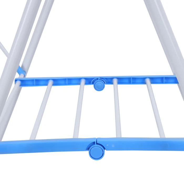 Royalford RF9458 Cloth Rack | 35M Drying Space Powder Coated Iron Foldable Laundry Drying Stand Heavy Duty Design for Indoor and Outdoor, Home, Balcony & Bathroom Use - Image 4