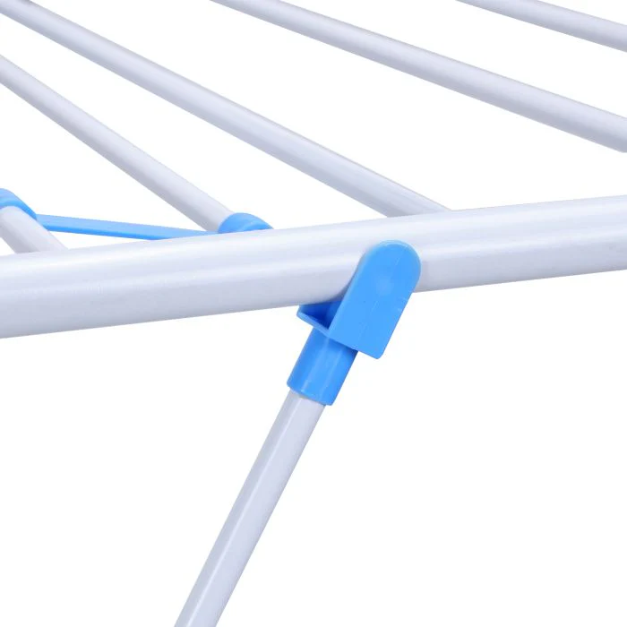 Royalford RF9458 Cloth Rack | 35M Drying Space Powder Coated Iron Foldable Laundry Drying Stand Heavy Duty Design for Indoor and Outdoor, Home, Balcony & Bathroom Use - Image 5