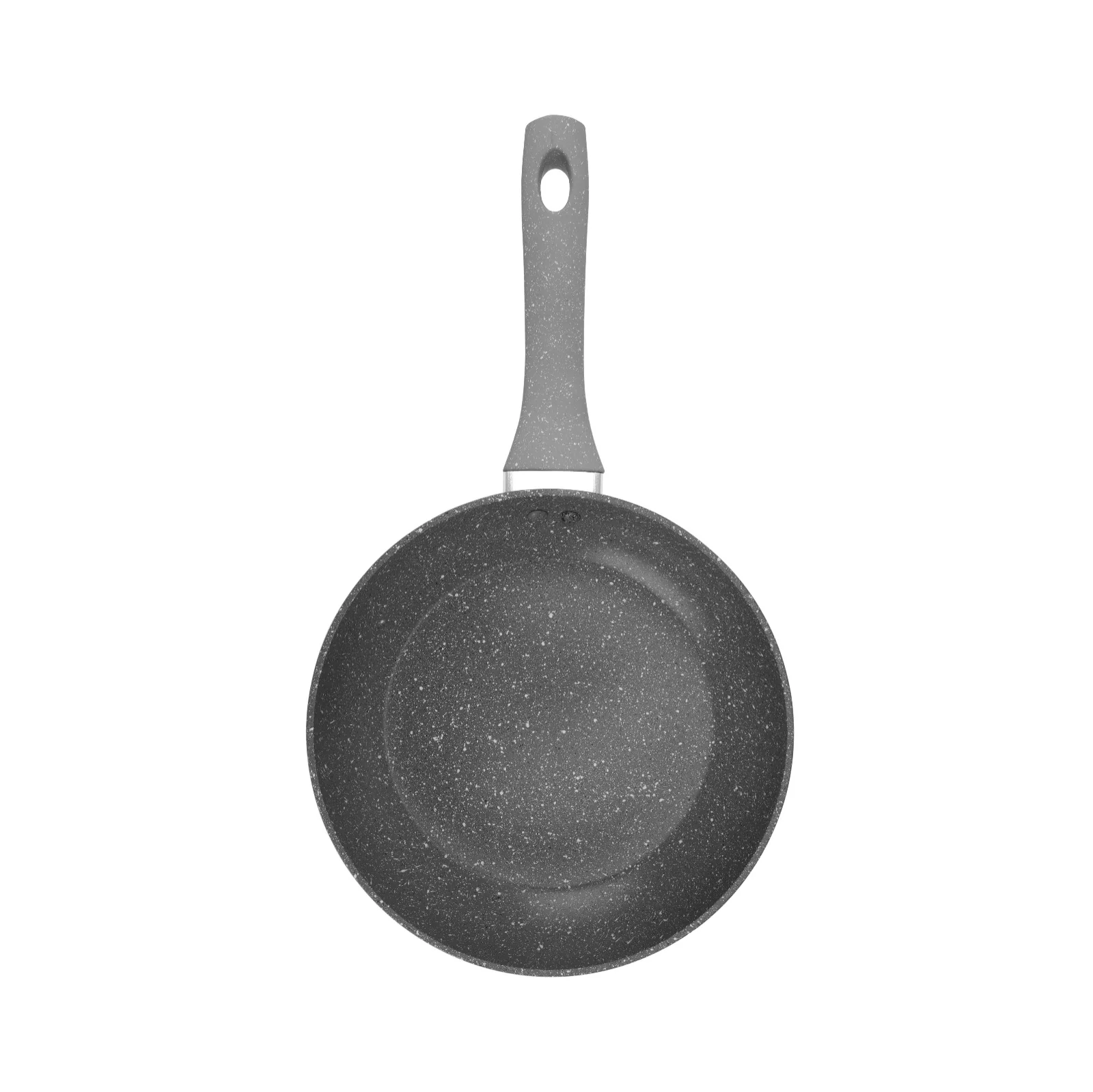 Royalford RF9461 Smart Frypan 20x4CM | Durable Marble Coating | 3.8MM Induction Bottom | Forged Aluminium Body & Heat-Resistant Soft-Touch Handle |PFOA Free & PTFE Free - Image 3