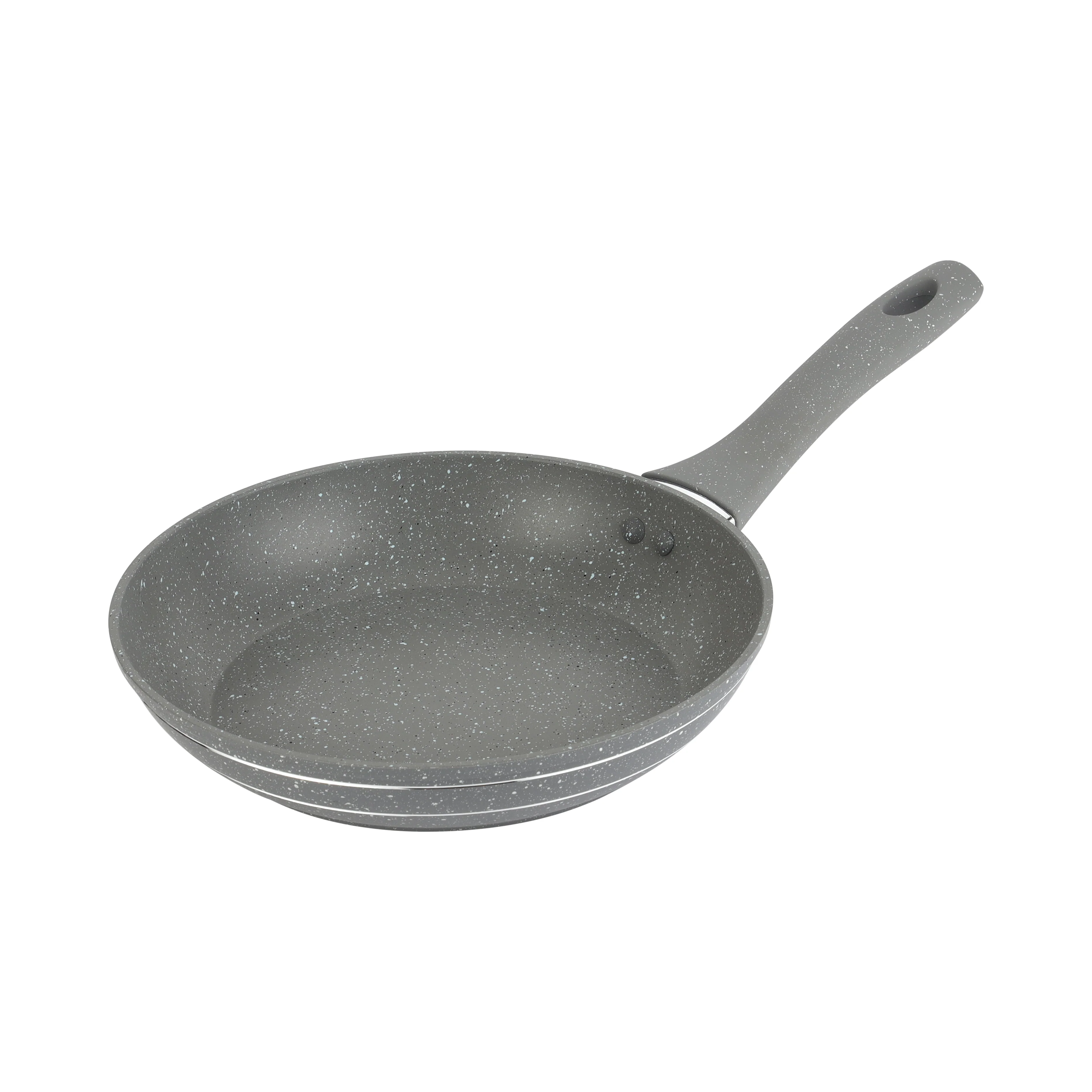Royalford RF9463 Smart Frypan 24cm |  Forged Aluminium Marble Coated Induction Compatible Frying Pan |  Soft Touch Heat Resistant Handle | Perfect for Healthy Cooking - Image 2