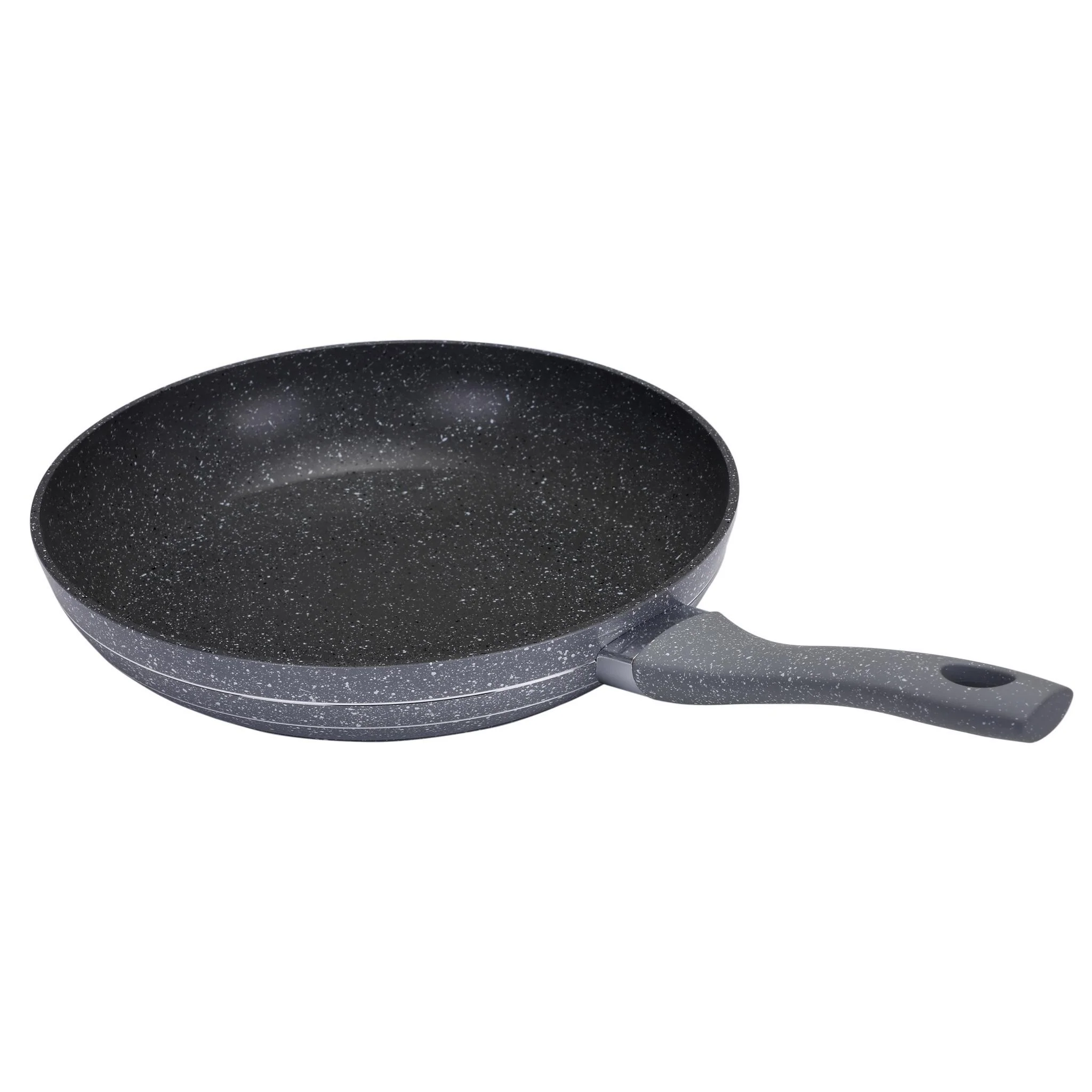 Royalford RF9465 Smart Frypan | 28cm Size | Forged Aluminium Marble Coated Induction Compatible Frying Pan | Soft Touch Handle | Perfect For Healthy Low Oil Cooking - Image 2