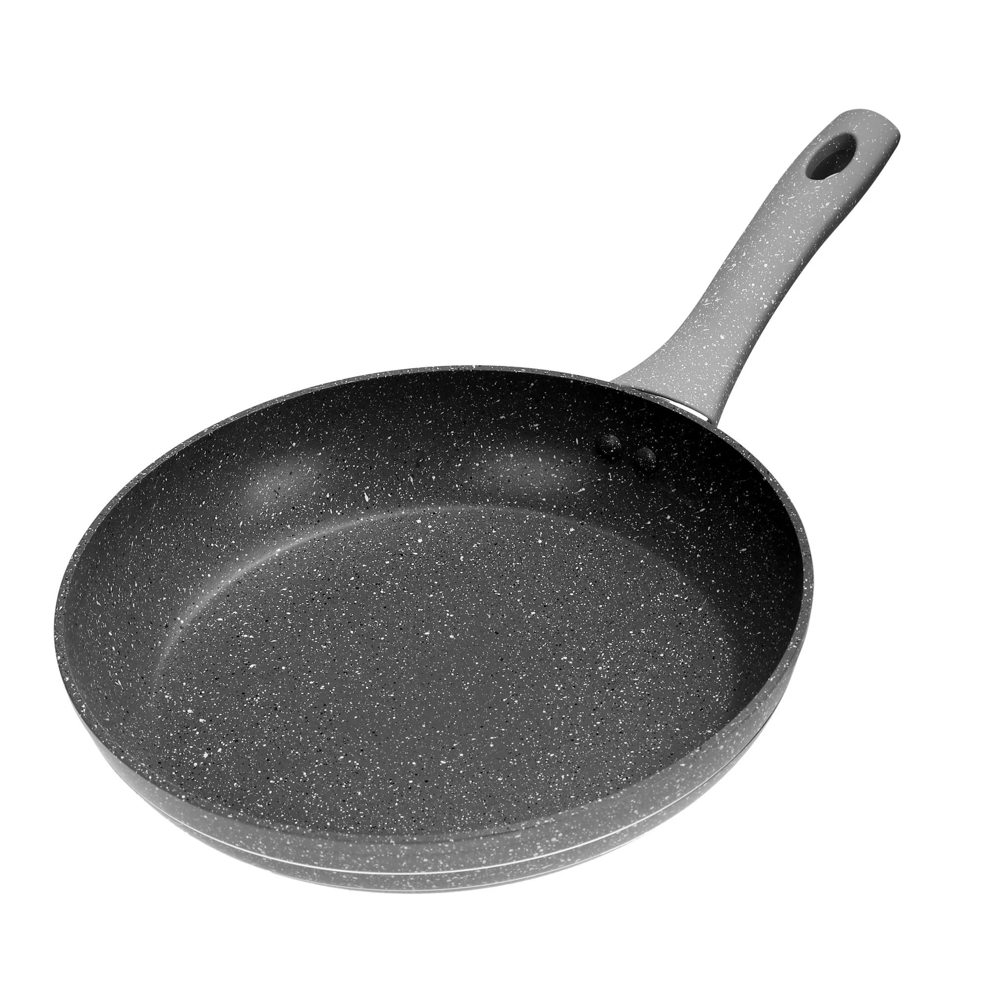 Royalford RF9465 Smart Frypan | 28cm Size | Forged Aluminium Marble Coated Induction Compatible Frying Pan | Soft Touch Handle | Perfect For Healthy Low Oil Cooking - Image 3