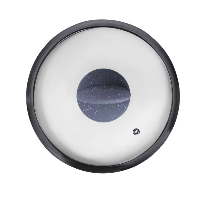 Royalford RF9467BGE Smart Granite Series Casserole |  Forged Aluminium Granite Coated Induction Compatible Cooking Pot | Glass Lid | Perfect For Healthy Daily Use - Image 3