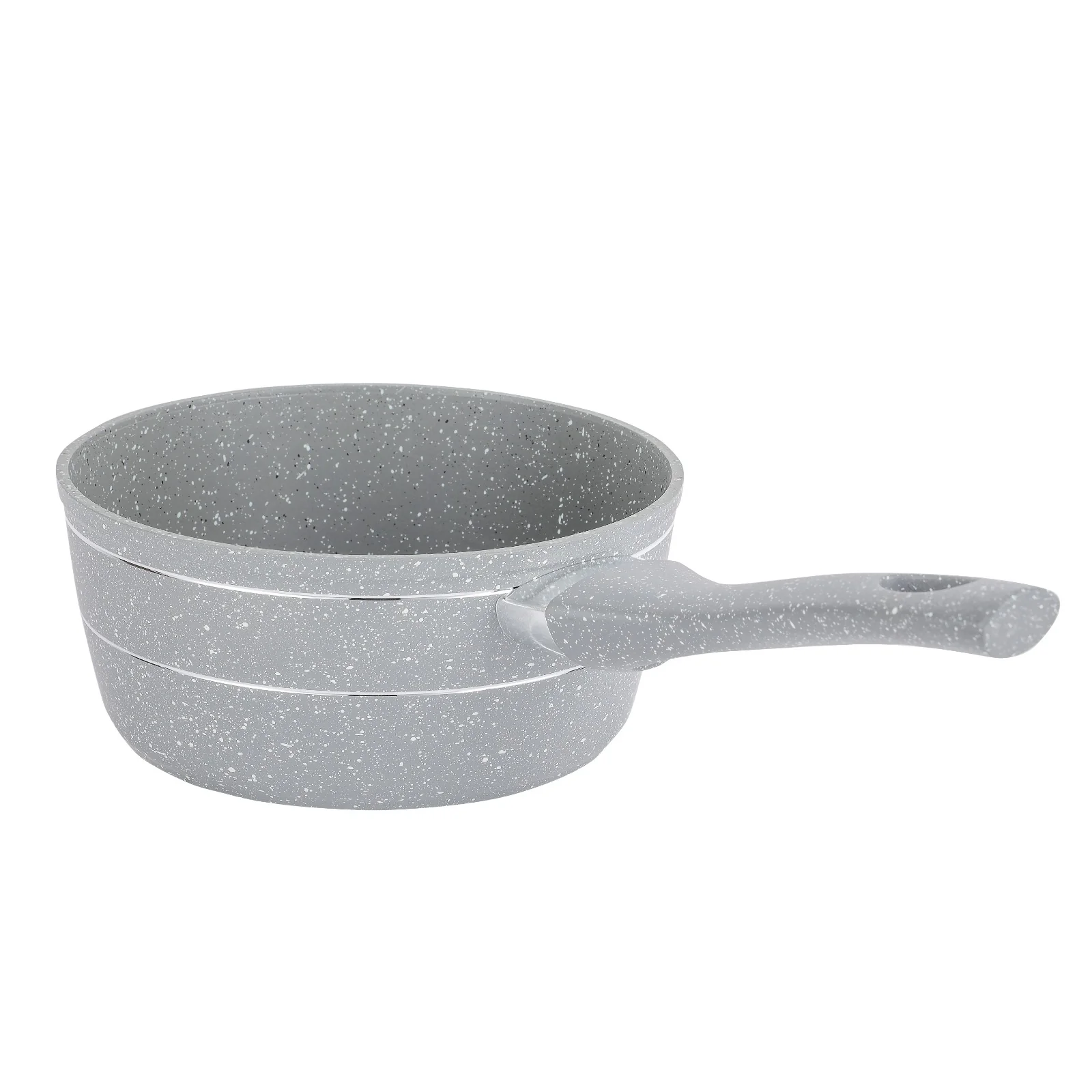 Royalford RF9474 Smart Granite Saucepan | 18cm | Non-Stick Induction Compatible Aluminium Cookware | 5 Layer Durable Coating | Soft Touch Handle | PTFE & PFOA Free - Image 3
