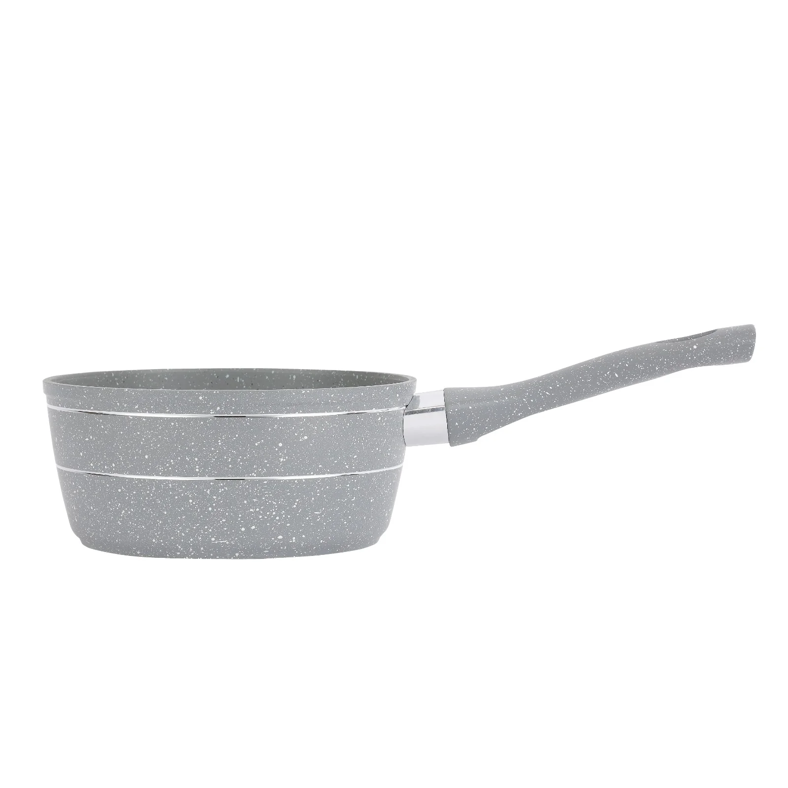 Royalford RF9474 Smart Granite Saucepan | 18cm | Non-Stick Induction Compatible Aluminium Cookware | 5 Layer Durable Coating | Soft Touch Handle | PTFE & PFOA Free - Image 4