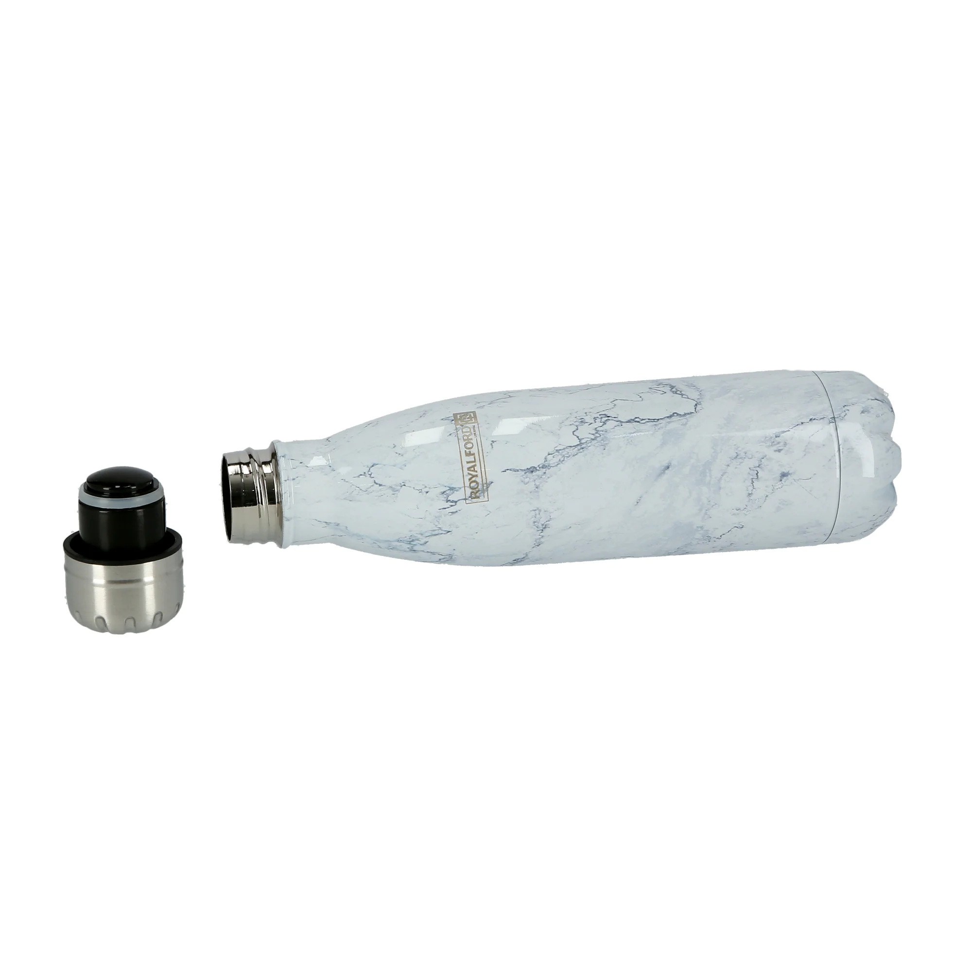 Royalford RF9477 Vacuum Bottle 500ml |  Stainless Steel Hot & Cold Insulated Water Bottle |  Double Wall Vacuum Insulation|  Leak Resistant Design & 304 Food Grade Inner - Image 5