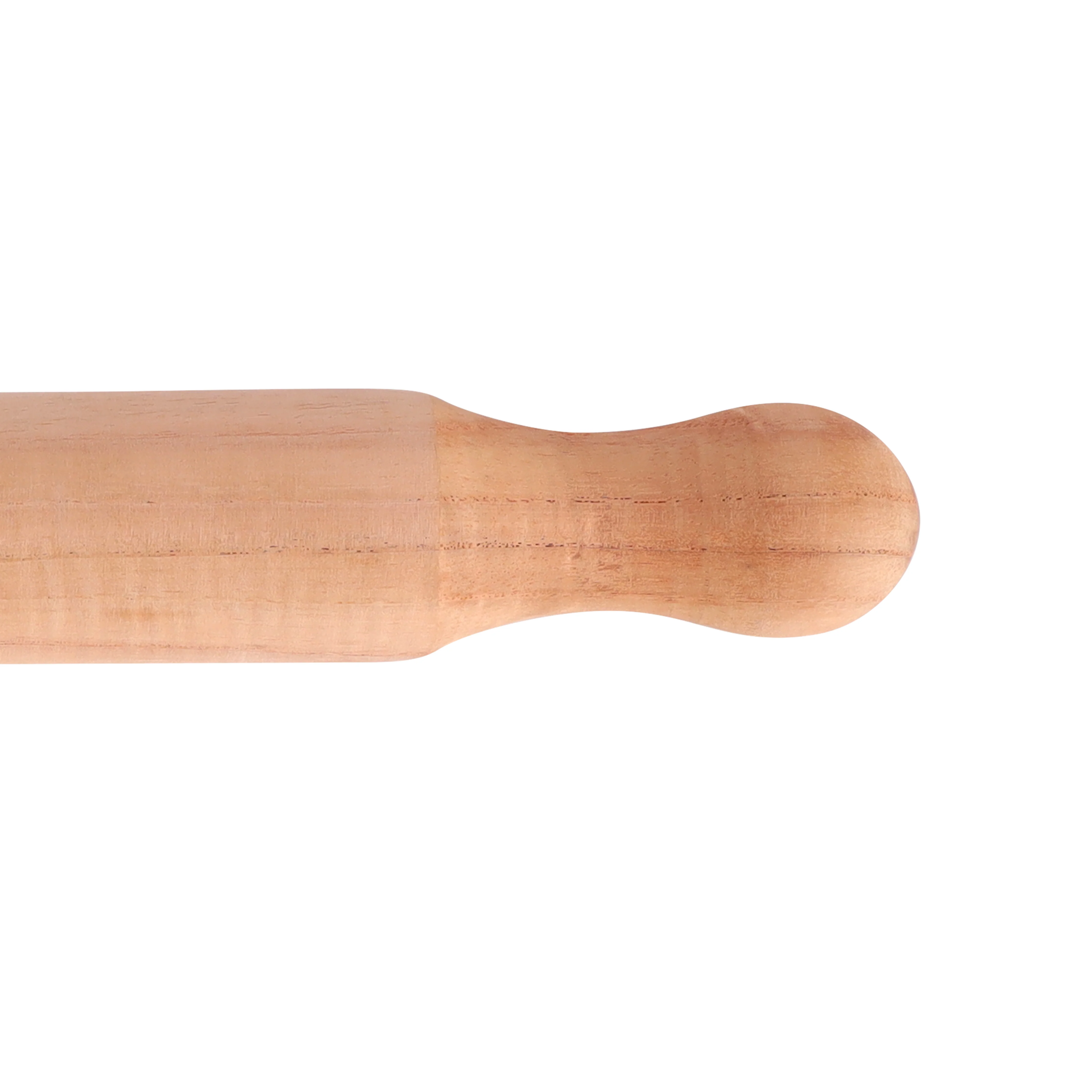 Royalford RF9499 Bamboo Rolling Pin | Natural Wooden Dough Roller | Smooth Finish & Ergonomic Handles| Perfect for Roti, Chapati, Paratha, Pizza Dough and Baking Use - Image 4