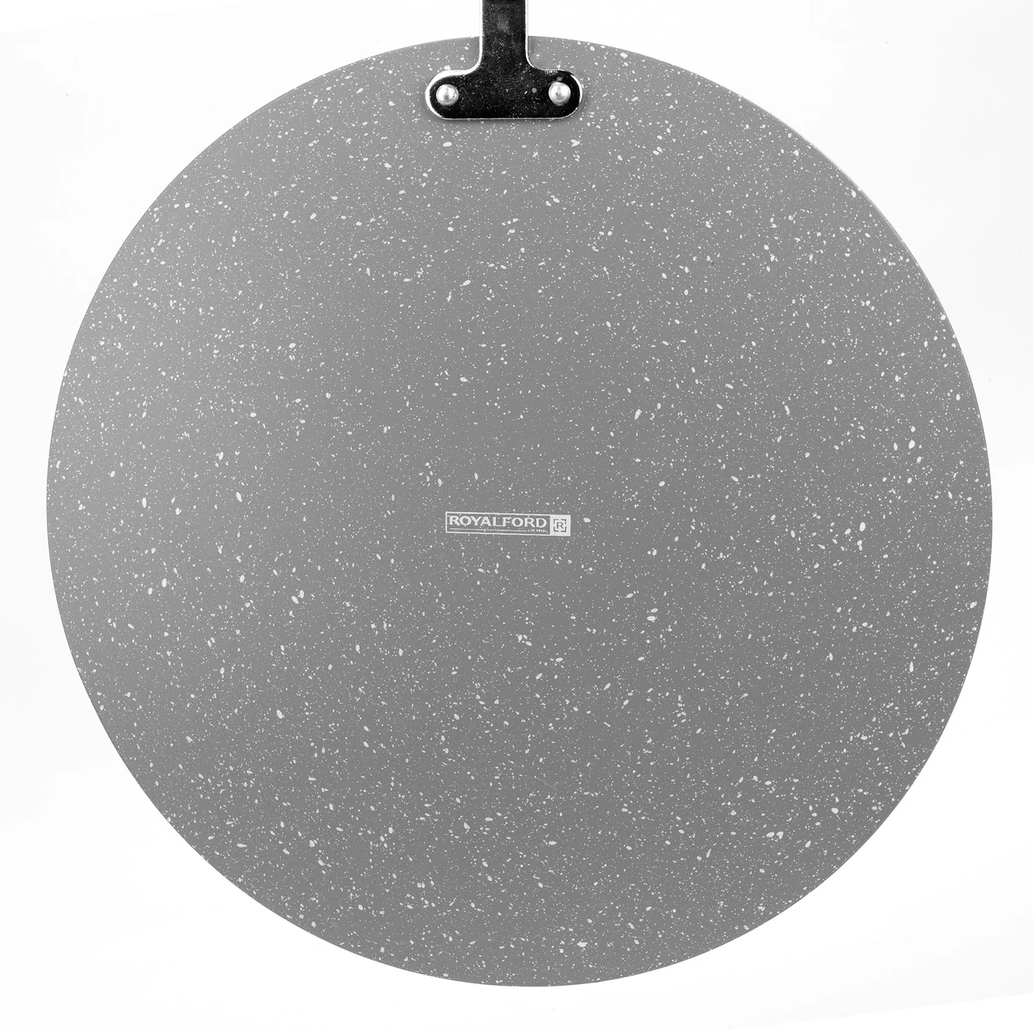 Royalford RF9507 Aluminium Marble Coated Tawa | 3-Layer Non-Stick Flat Tawa 30cm | 3mm Thick Body | PFOA & PTFE Free Coating | Bakelite Handle | Durable Elegant Design - Image 4