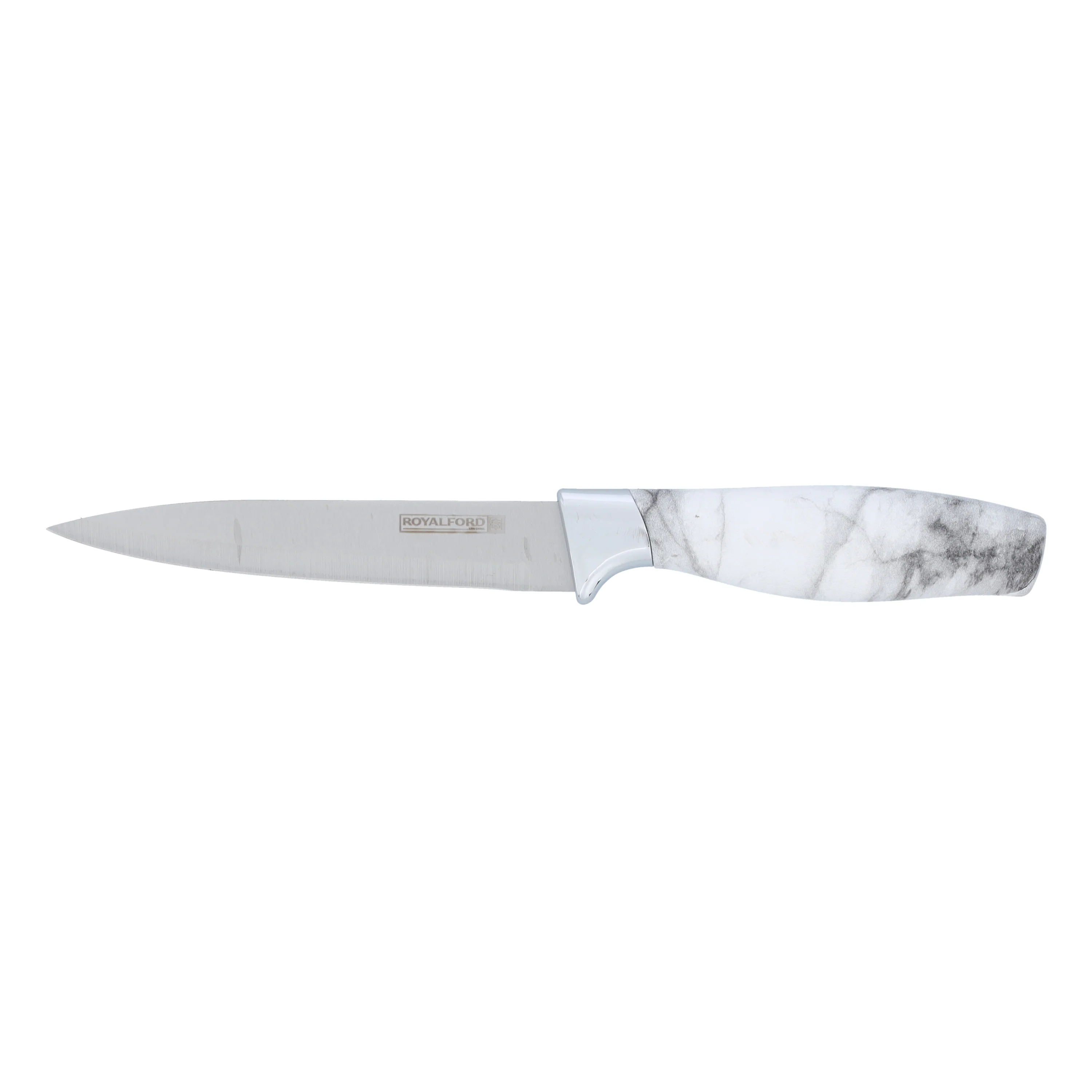 Royalford RF9534 5 Inch Utility Knife | Marble Handle Stainless Steel Kitchen Knife for Fruits & Vegetables with Extra Sharp Blade | Ergonomic Grip and Durable Design - Image 3