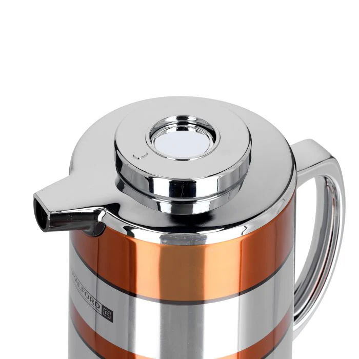Royalford RF9589 Vacuum Flask 1600ml | Double Wall Insulation | Hot & Cold Thermal Flask with Handle| Asbestos-Free Glass Inner| 24H Hot & 36H Cold Temperature Retention - Image 3