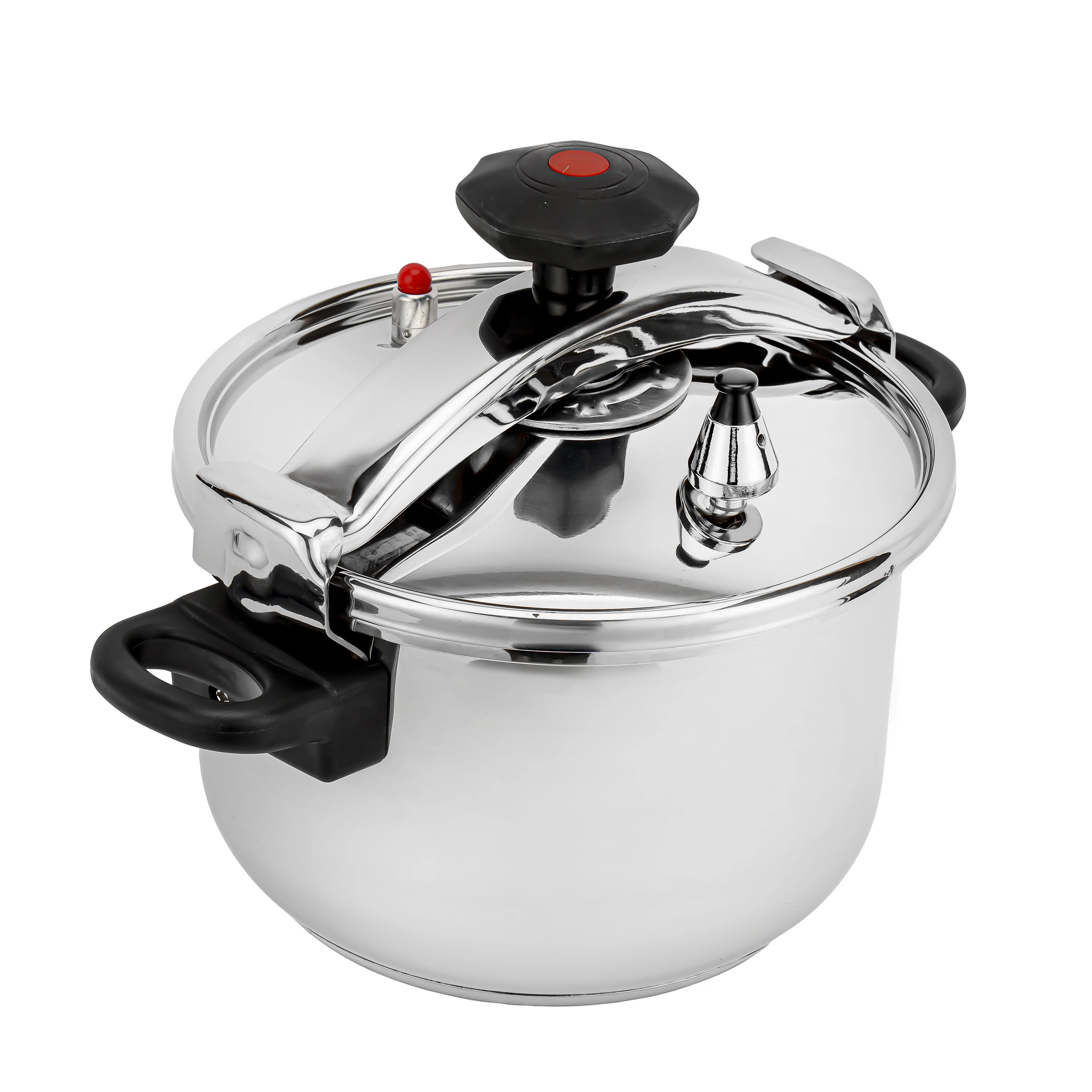 Royalford RF9650 Stainless Steel Pressure Cooker 7 Litre | Family Size Induction Compatible Pressure Cooker | Advanced Multi-Safety Device | Extra Thick Durable Body - Image 2