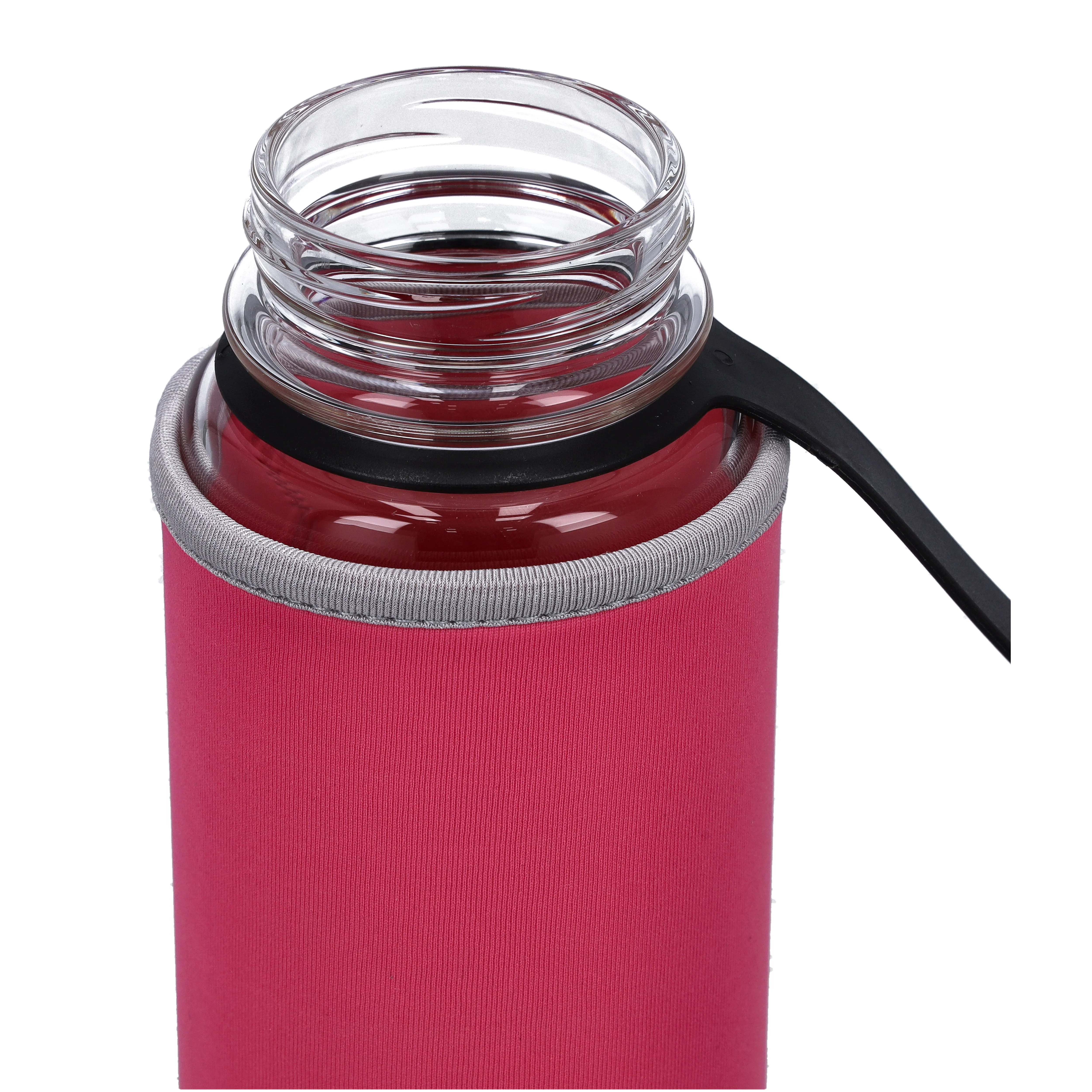 Royalford RF9695 Borosilicate Glass Bottle 800ml | Neoprene Sleeve| Leakproof Reusable Water Bottle for Office, Gym & Travel | Eco-Friendly Daily Hydration Use Needs - Image 4