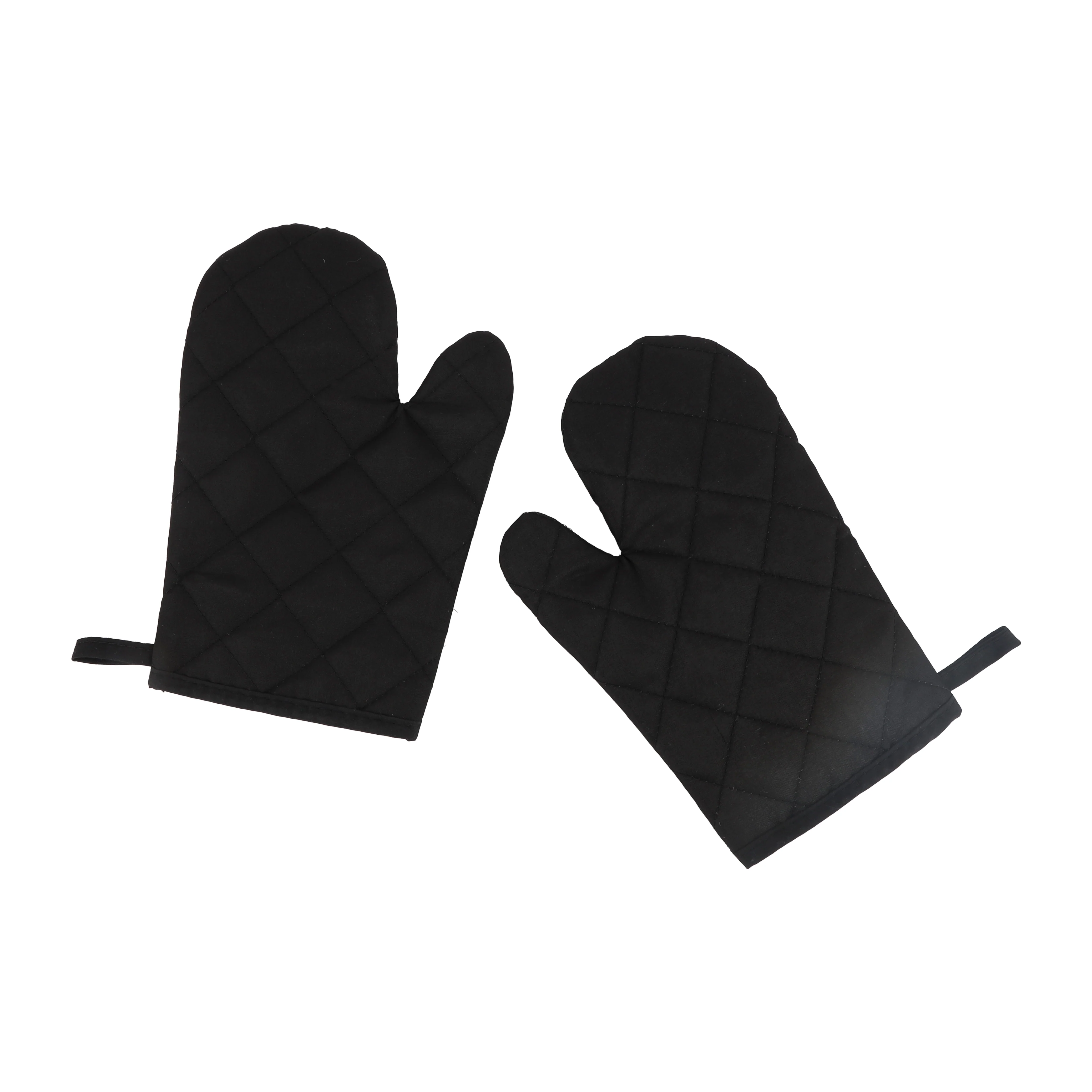 Royalford RF9698 Cotton Padded Oven Mitt Set of 2 |  3-Layer Heat Protection |  Fire-Proof Cotton Insulation |  High Temperature Resistance & Machine Washable Design - Image 4