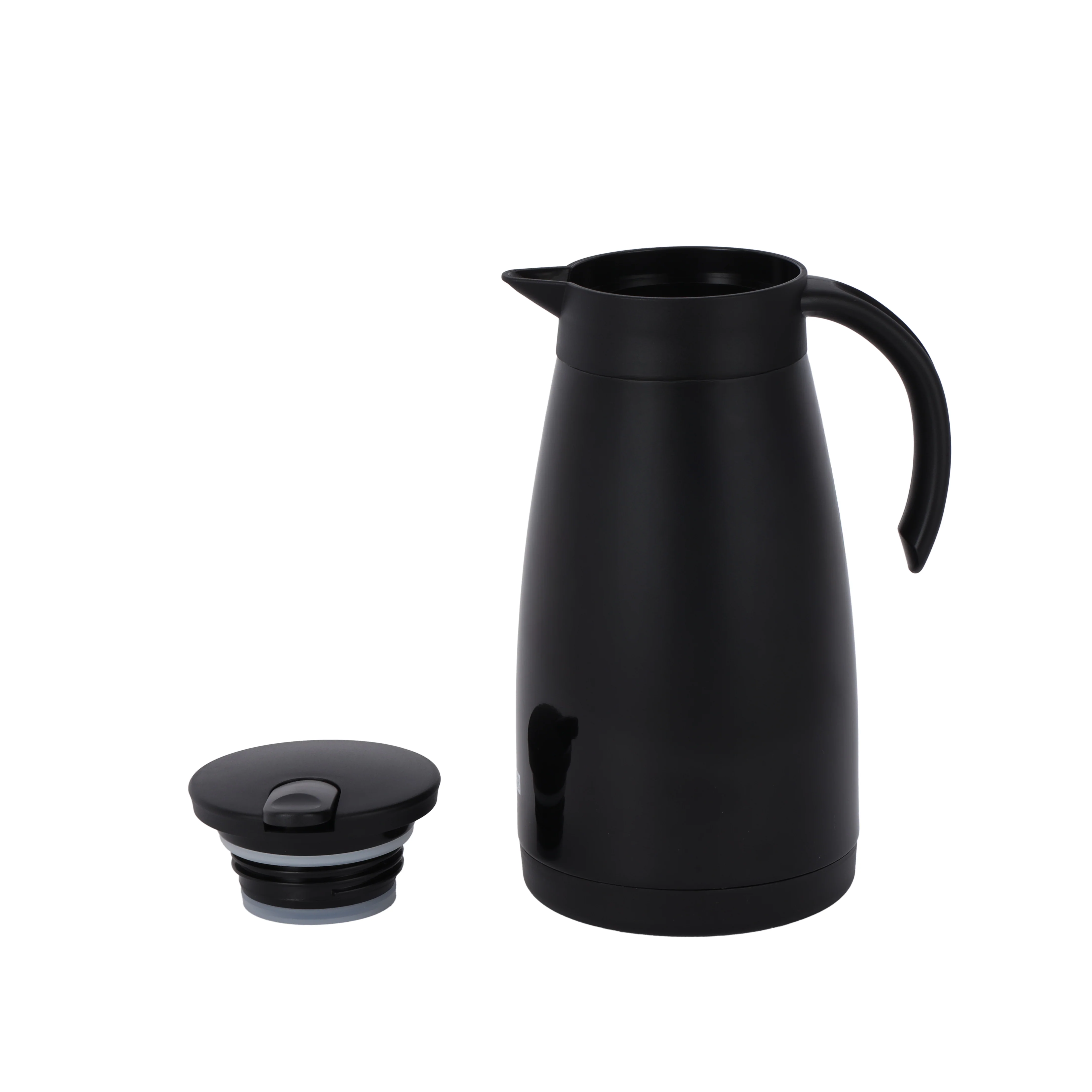 Royalford RF9700 Stainless Steel Coffee Pot 1200ml | Hot & Cold Insulation | SS304 Inner Pot | Ergonomic Handle | Easy Pour Spout | Suitable For  Hot & Cold Beverages - Image 2