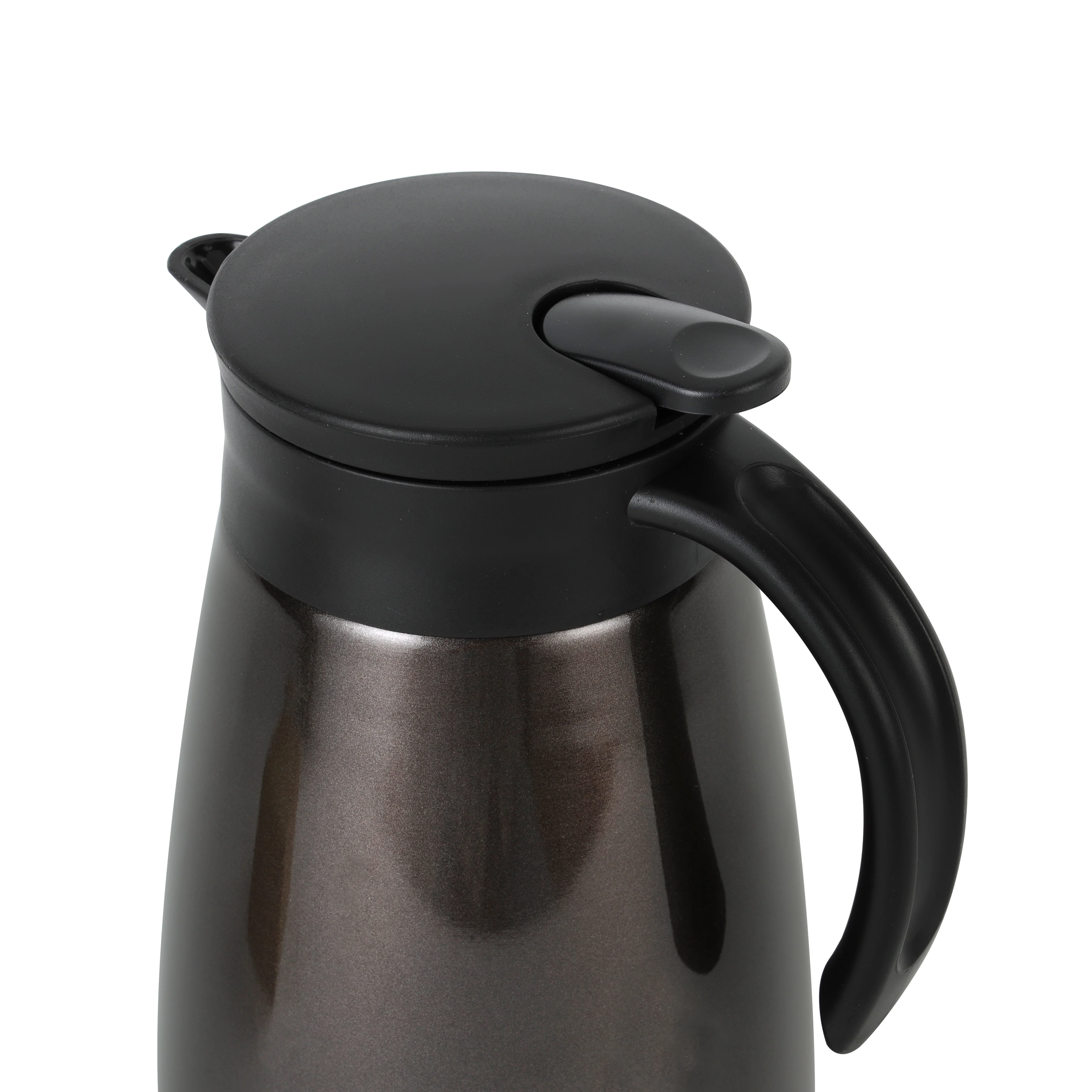Royalford RF9701 Double Wall Stainless Steel Coffee Pot | 1500ml Capacity  | Hot & Cool Insulation | 304 Stainless Steel Inner Pot and Ergonomic Easy Pour Handle - Image 5