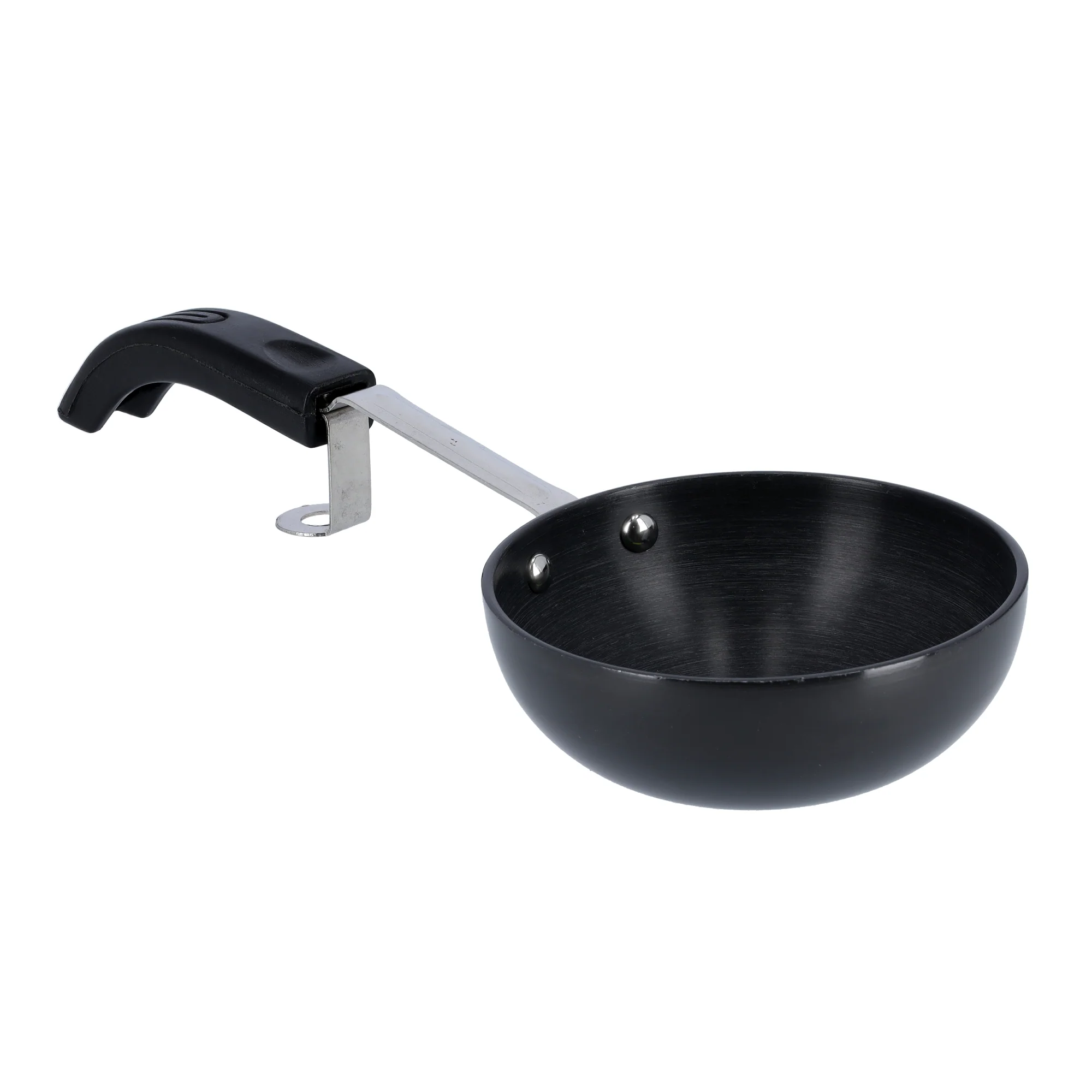 Royalford RF9706 11cm Hard Anodized Vagaria | Non-Stick Aluminium Tadka Pan | PFOA-Free Coating | Ergonomic Handle | Metal Spoon Friendly & Durable Kitchen Essential - Image 3