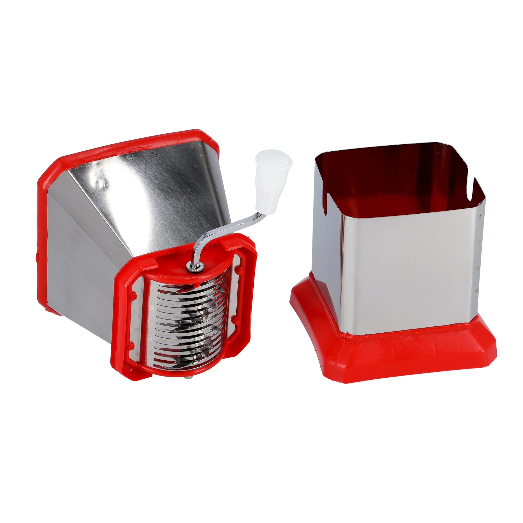 Royalford RF9710 Chilly Cutter | Stainless Steel Rotary Blades for Manual Chilli & Vegetable Cutting | Rust Proof Body | Non-Skid Base | Comfortable Grip Handle Design - Image 4
