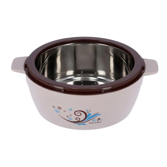 Royalford RF9725 2500ML Deluxe Insulated Casserole | Stainless Steel Interior Hot Pot with Twist Lock | Dishwasher Safe | Hot Food Storage Containers & Warmers | Storage Saver for Everyday Use | 1 Year Warranty - Image 3