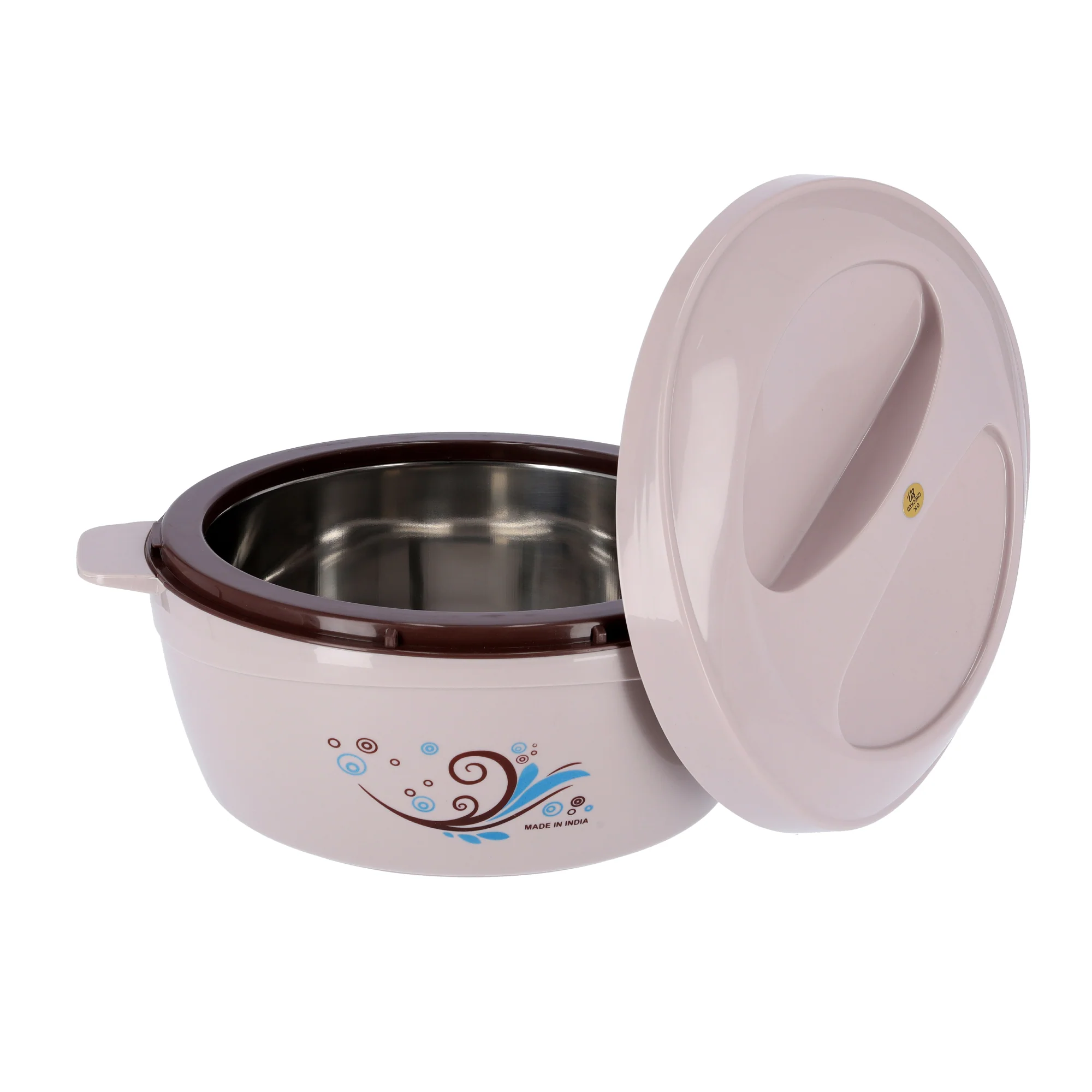 Royalford RF9726 Deluxe Insulated Casserole | 3500ml| Stainless Steel Inner, Super PU Insulation| Extra Deep Design| Twist Lock Lid for Hot Food Storage & Elegant Serving - Image 3
