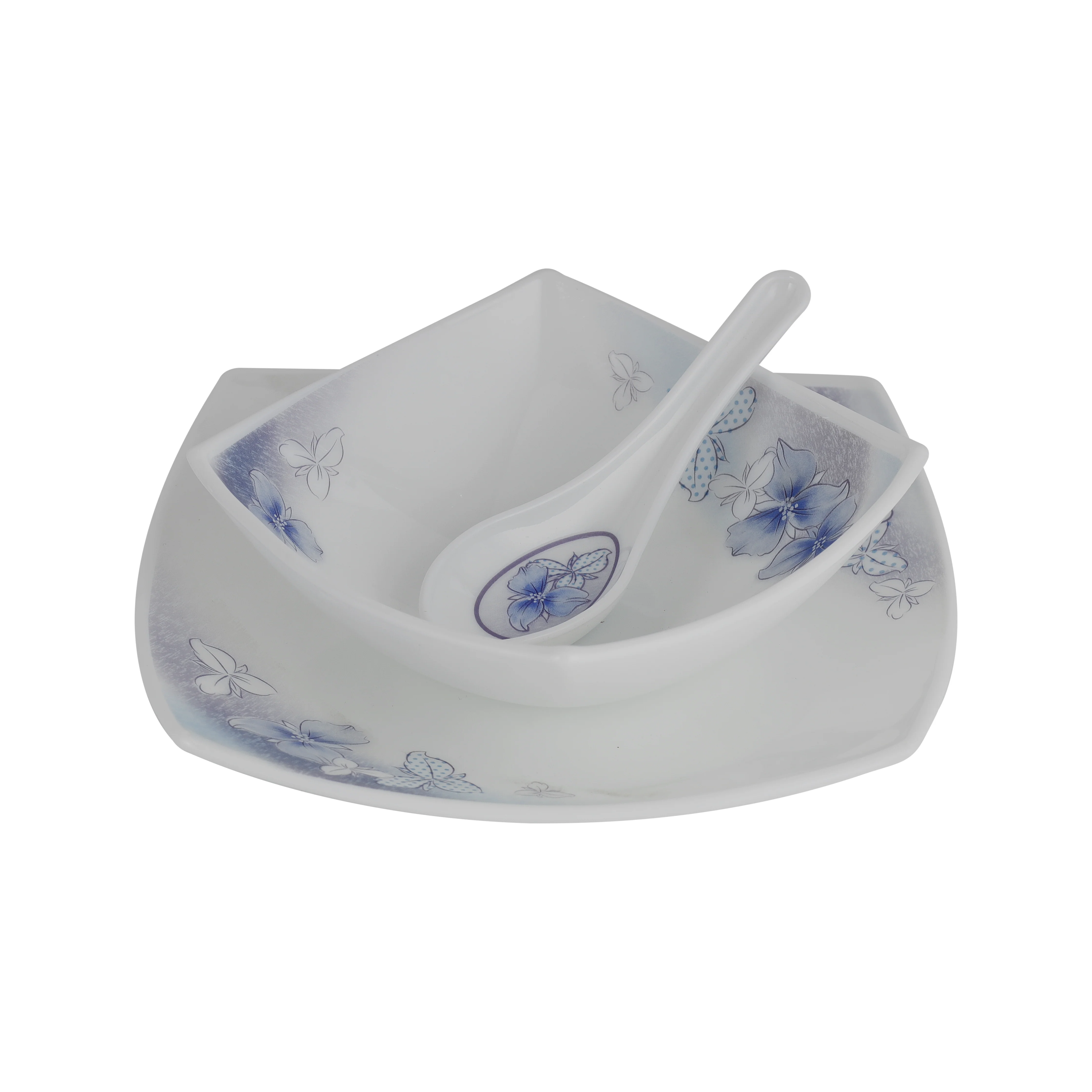 Royalford RF9757 71Pcs Opalware Dinner Set| lightweight |chip-resistant |elegant floral design| freezer, dishwasher & microwave safe |Perfect for family dining & gifting - Image 5