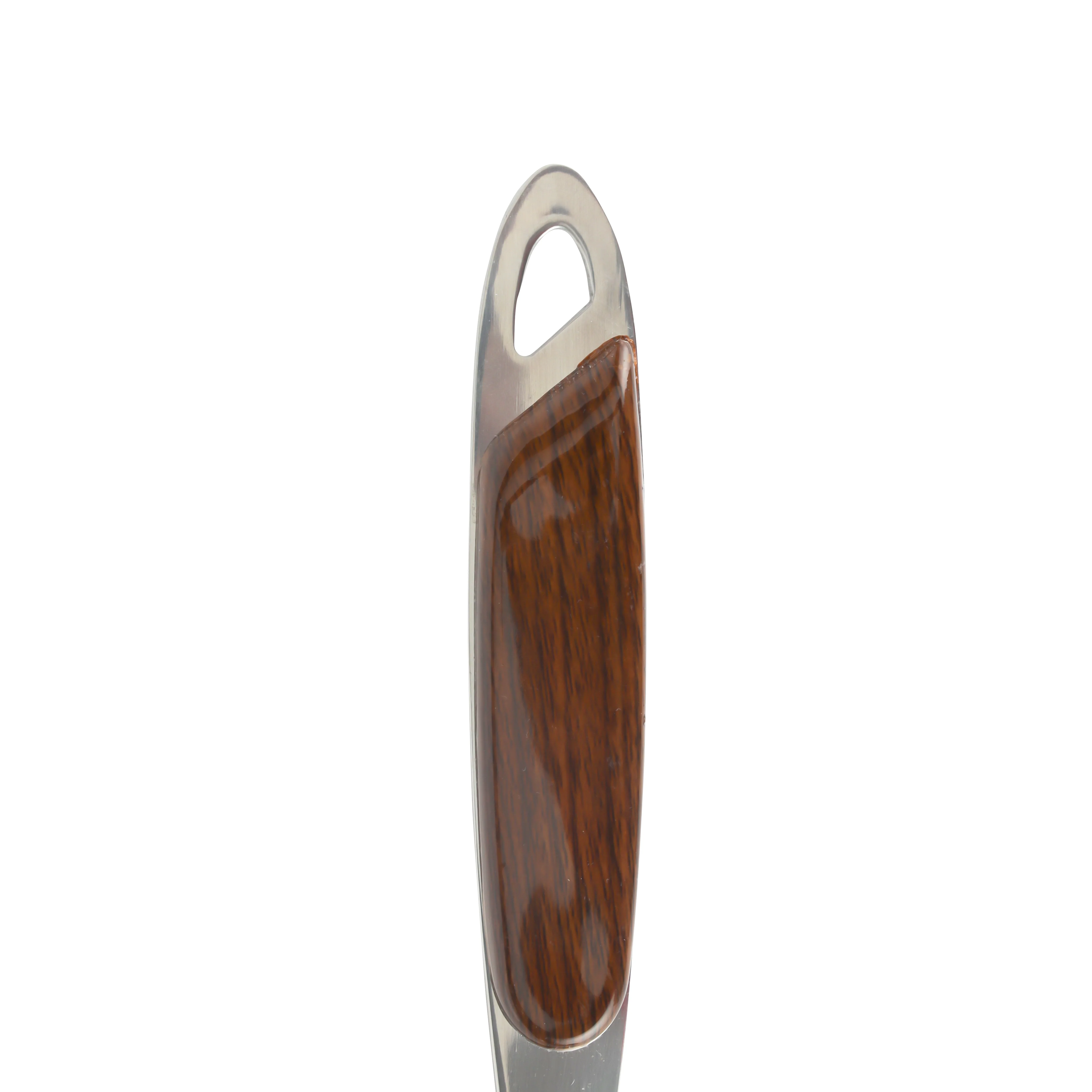 Royalford RF9772 Stainless Steel Rice Spoon | Wooden Finish Polymer Handle for Serving & Cooking | Durable | Ergonomic| Rust-Resistant & Dishwasher Safe Kitchen Utensil - Image 5