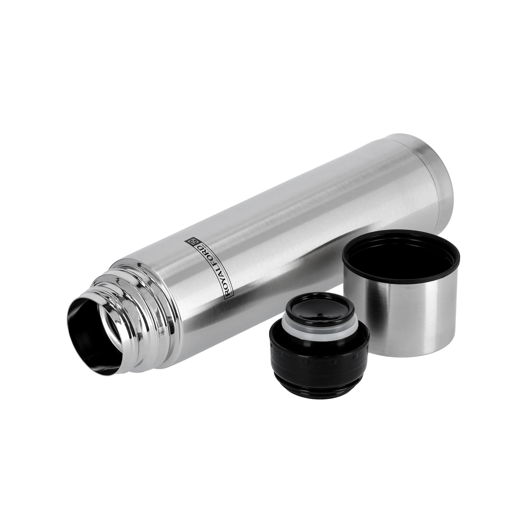 Royalford RF9781 Vacuum Bottle 750ml | Stainless Steel Double Wall Insulated Water Bottle |  304 Stainless Steel Inner Pot | Keeps Drinks Hot & Cold for Long Hours - Image 3