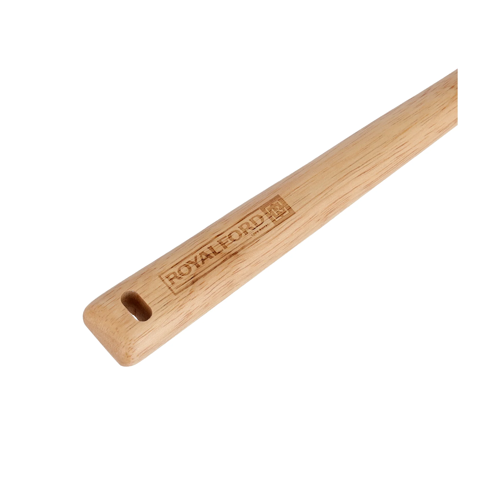 Royalford RF9792 Rubber Wood Turner | Ergonomic Wooden Spatula for Non Stick Cookware | Dishwasher Safe | Natural Wood Kitchen Tool for Daily Use and Home Cooking - Image 4