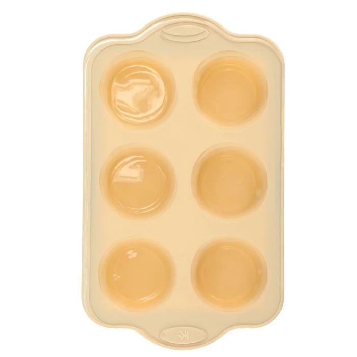 Royalford RF9801 Premium Non-Stick Muffin Tray, 6 Cup - Cupcake Tray/Baking Pan - Steel Build Frame, Silicone Mince Pie/Cupcake Tin - Ideal for Cupcakes Muffin Pie Yorkshire Pudding Baking - Image 3