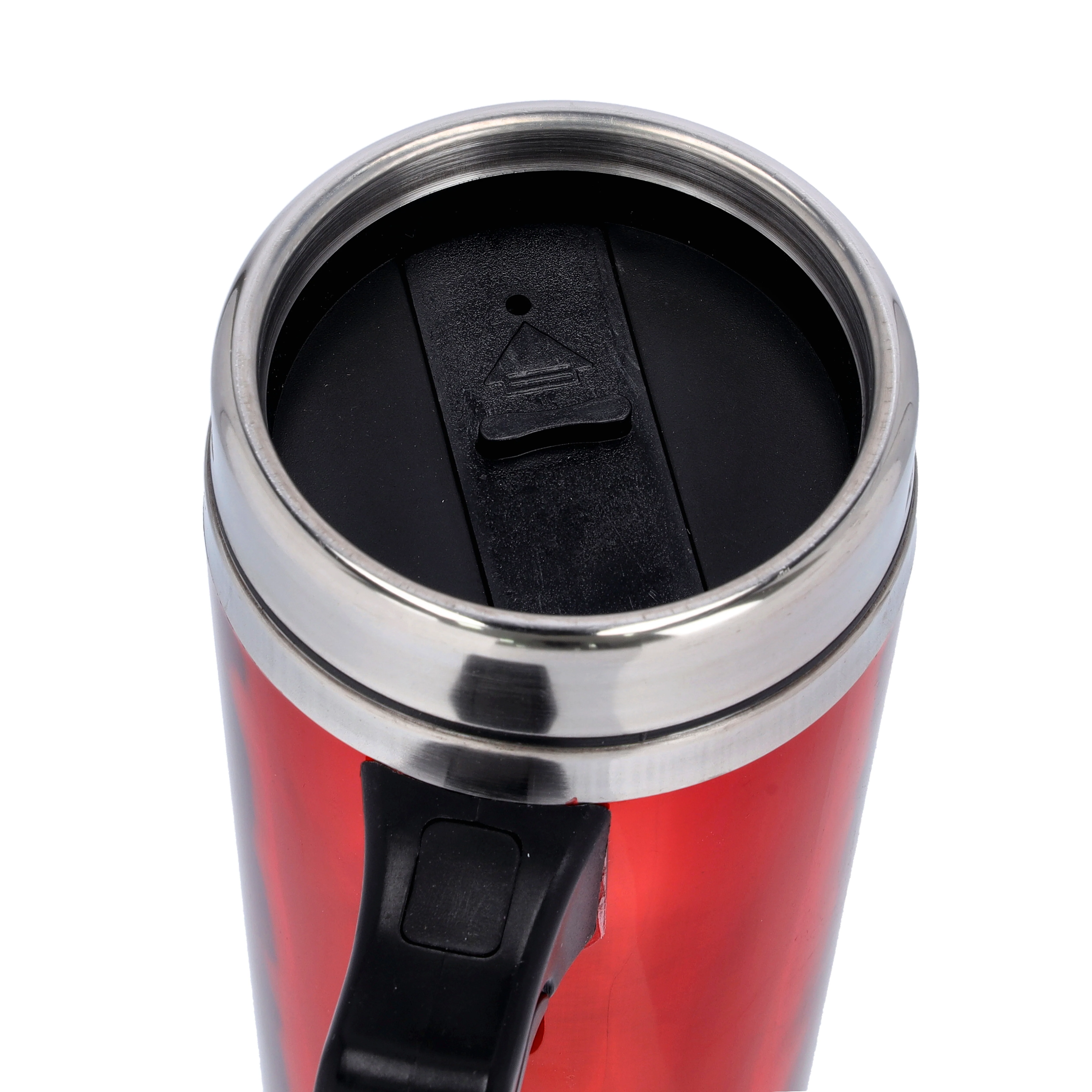 Royalford RF9816 Double Wall Stainless Steel Travel Mug 480ml | BPA Free Insulated Coffee Mug | Ergonomic Handle for Hot & Cold Beverages, Office, Travel and Daily Use - Image 6